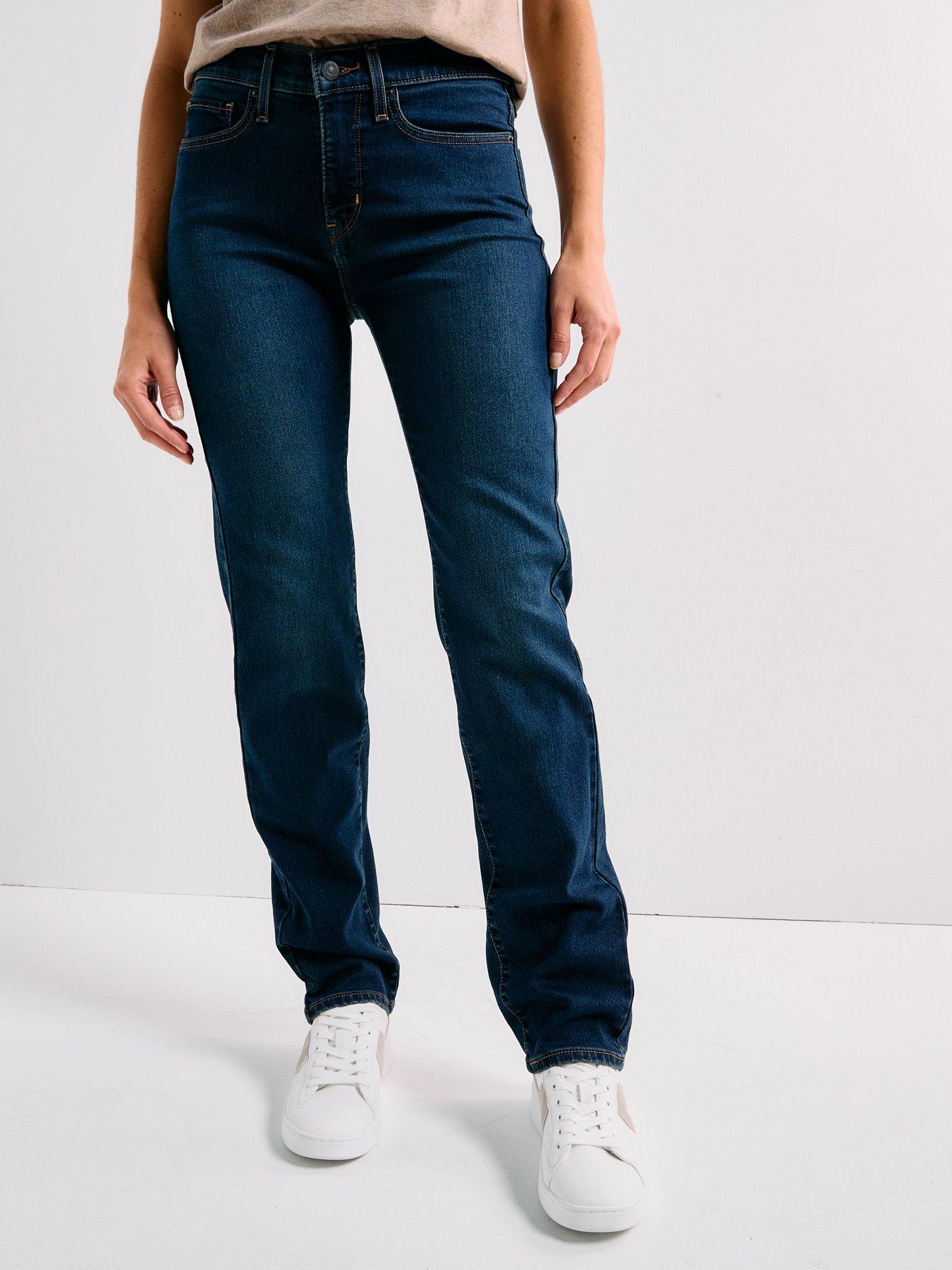 Levi's 314 Shaping Straight Jeans - Eternal Indigo Dark Tint