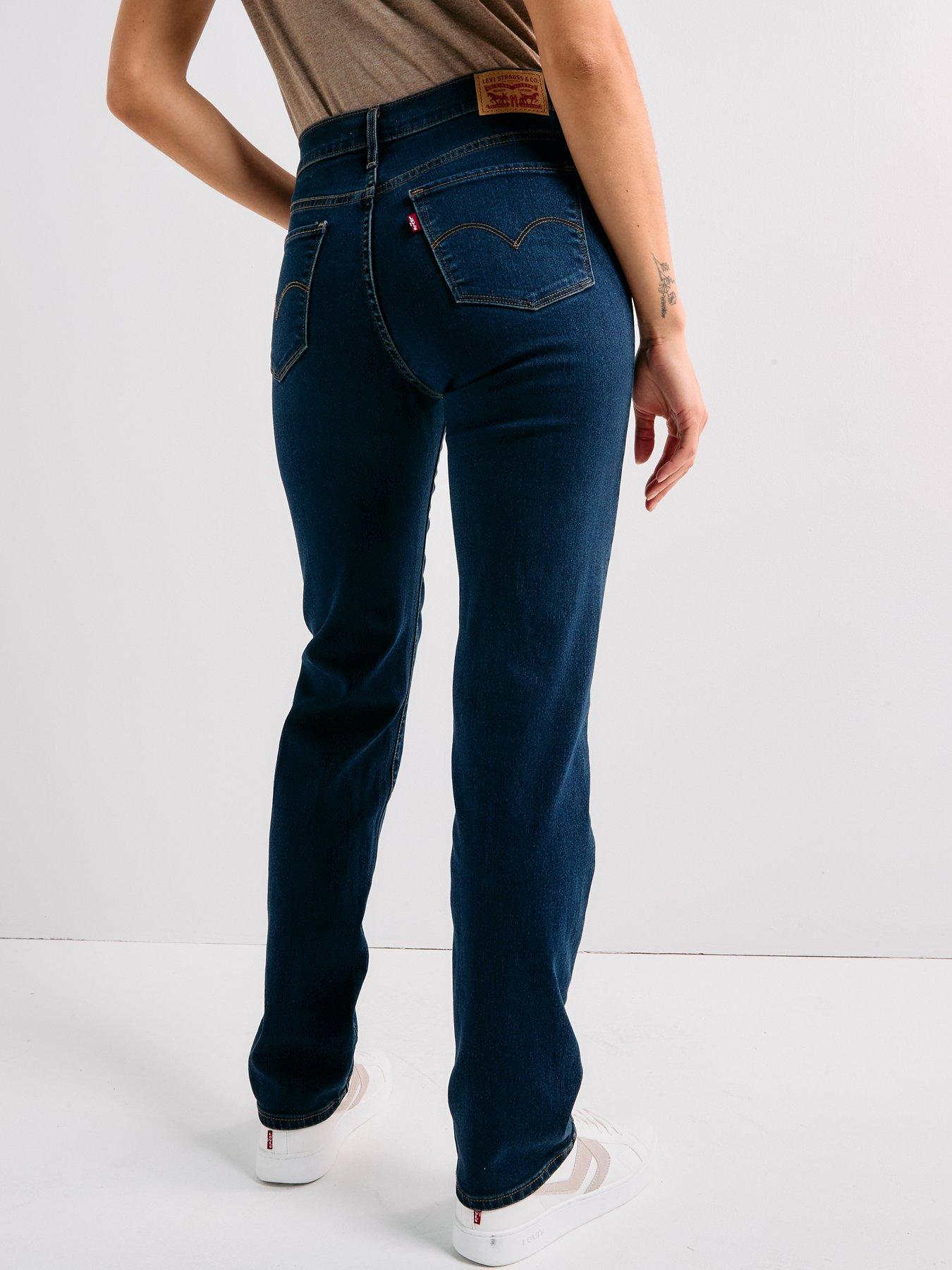 Image 4 of 6 of Levi's 314 Shaping Straight Jeans - Eternal Indigo Dark Tint