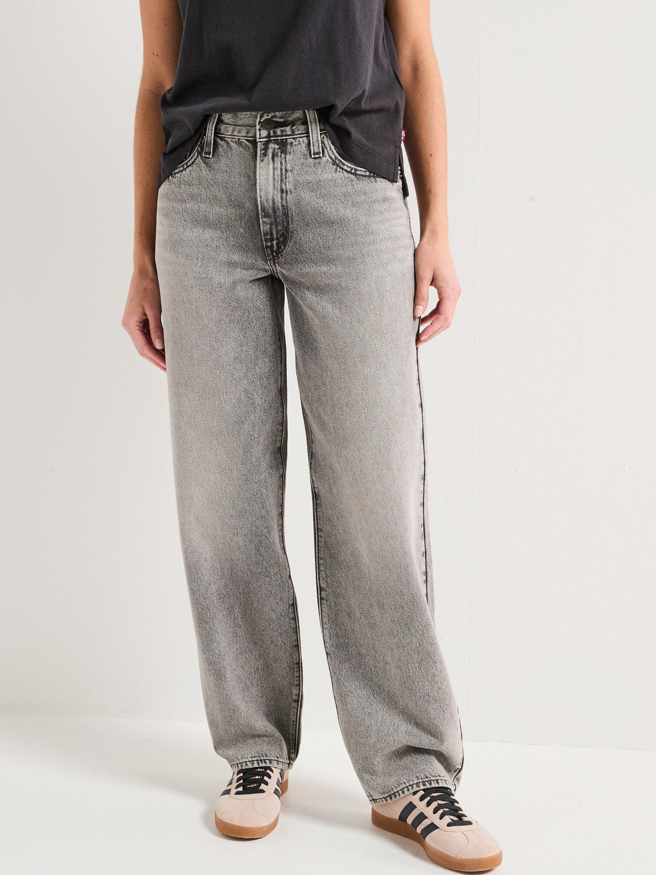 Image 6 of 6 of Levi's Baggy Dad Jeans - Path Of Totality&nbsp;- Grey
