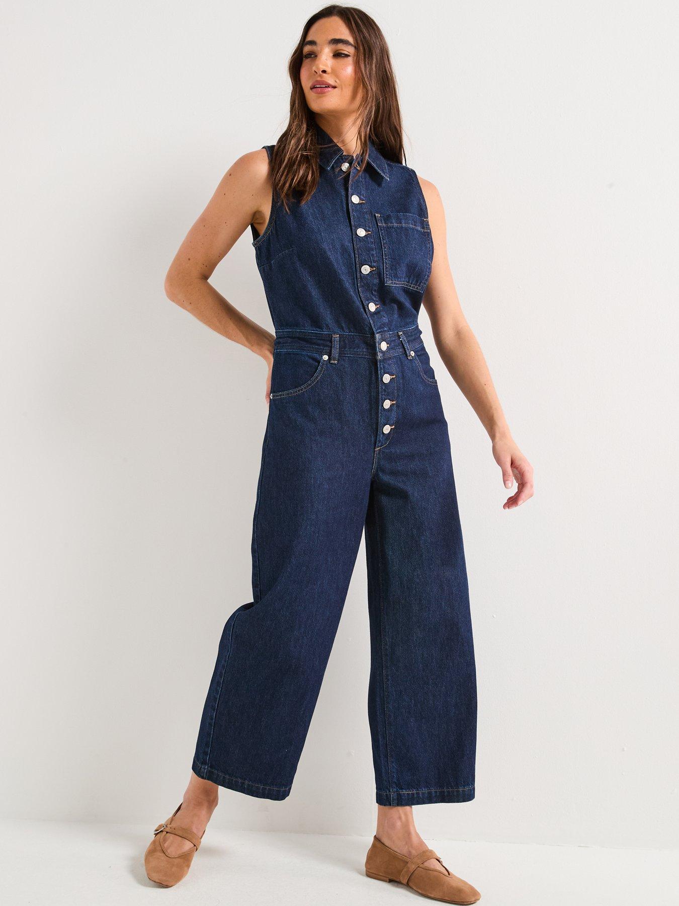 Image 5 of 6 of Levi's Sleeveless Jumpsuit