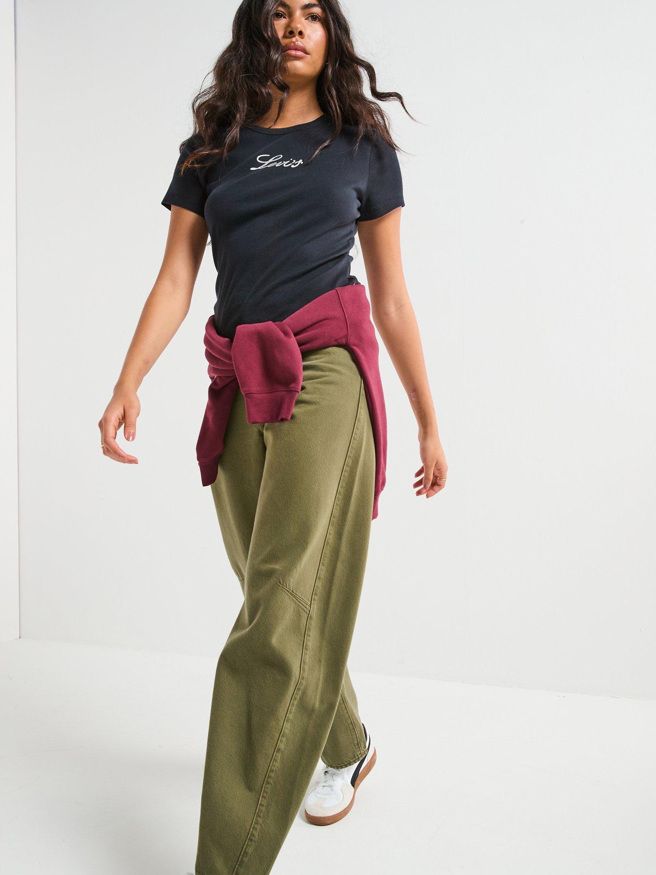  image of levis-cinch-barrel-jeans-green