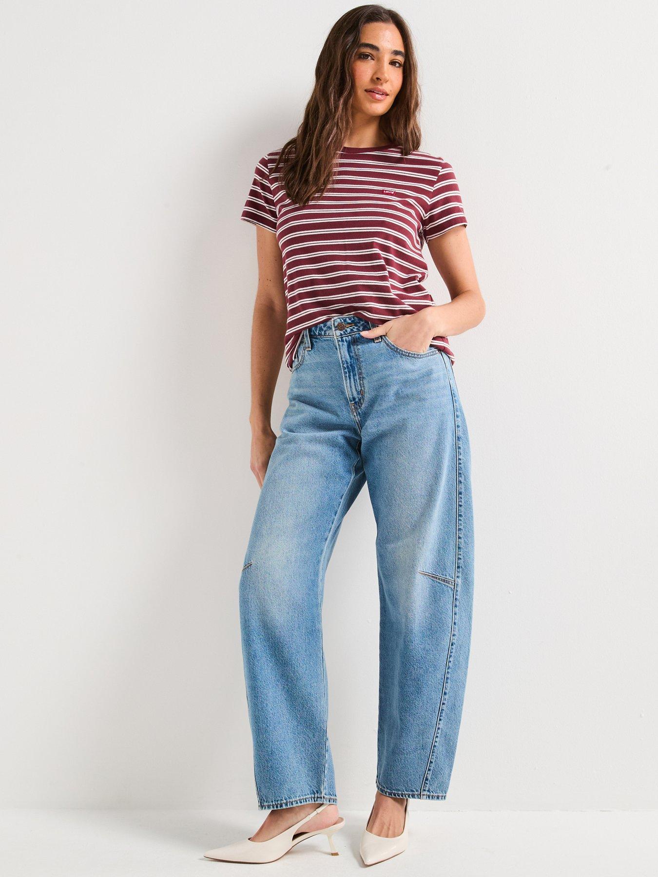 undefined Baggy Dad Barrel - Navy