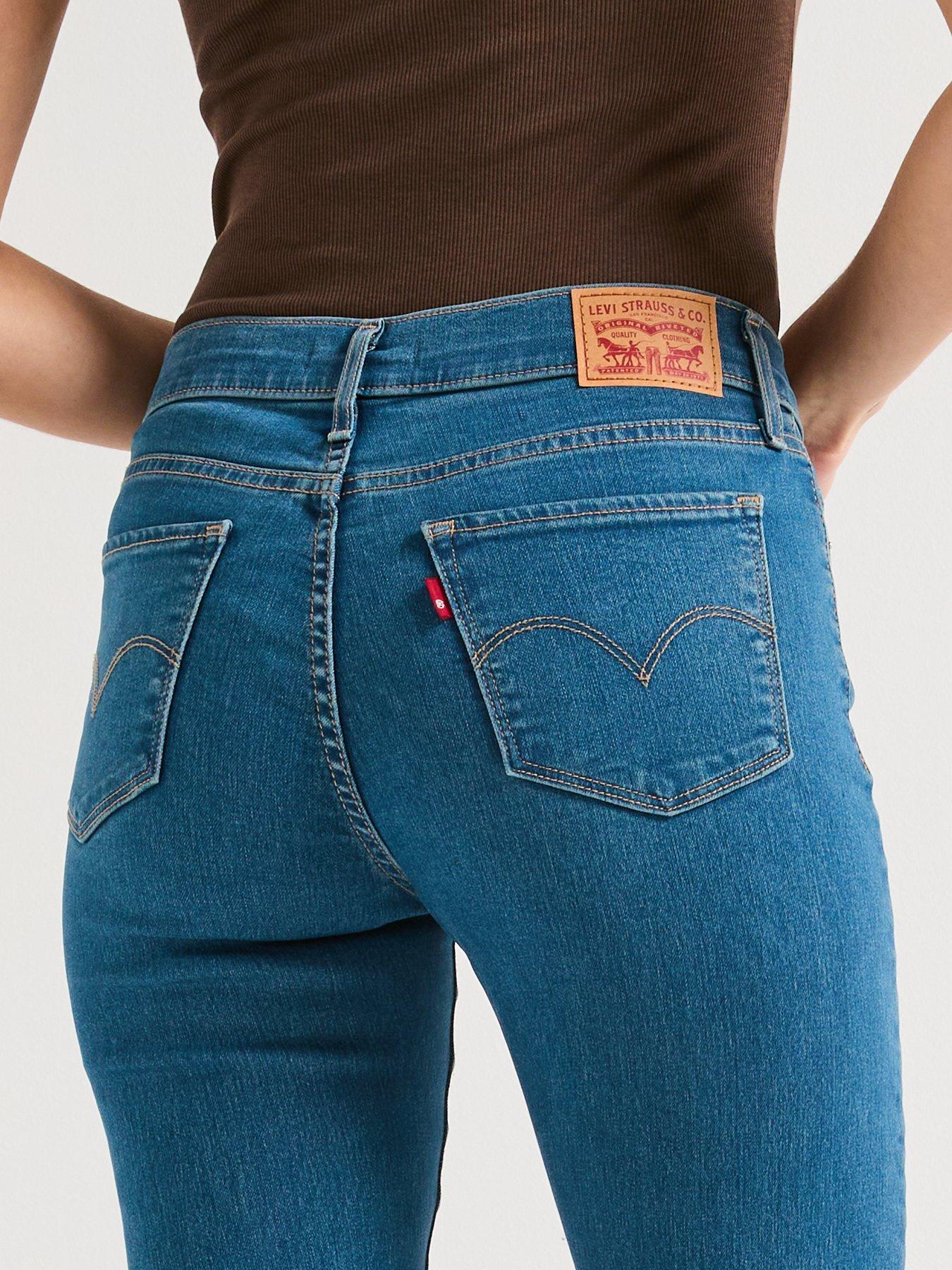 Image 4 of 5 of Levi's 315 Shaping Bootcut Jeans - Grassy Sassy&nbsp;- Blue