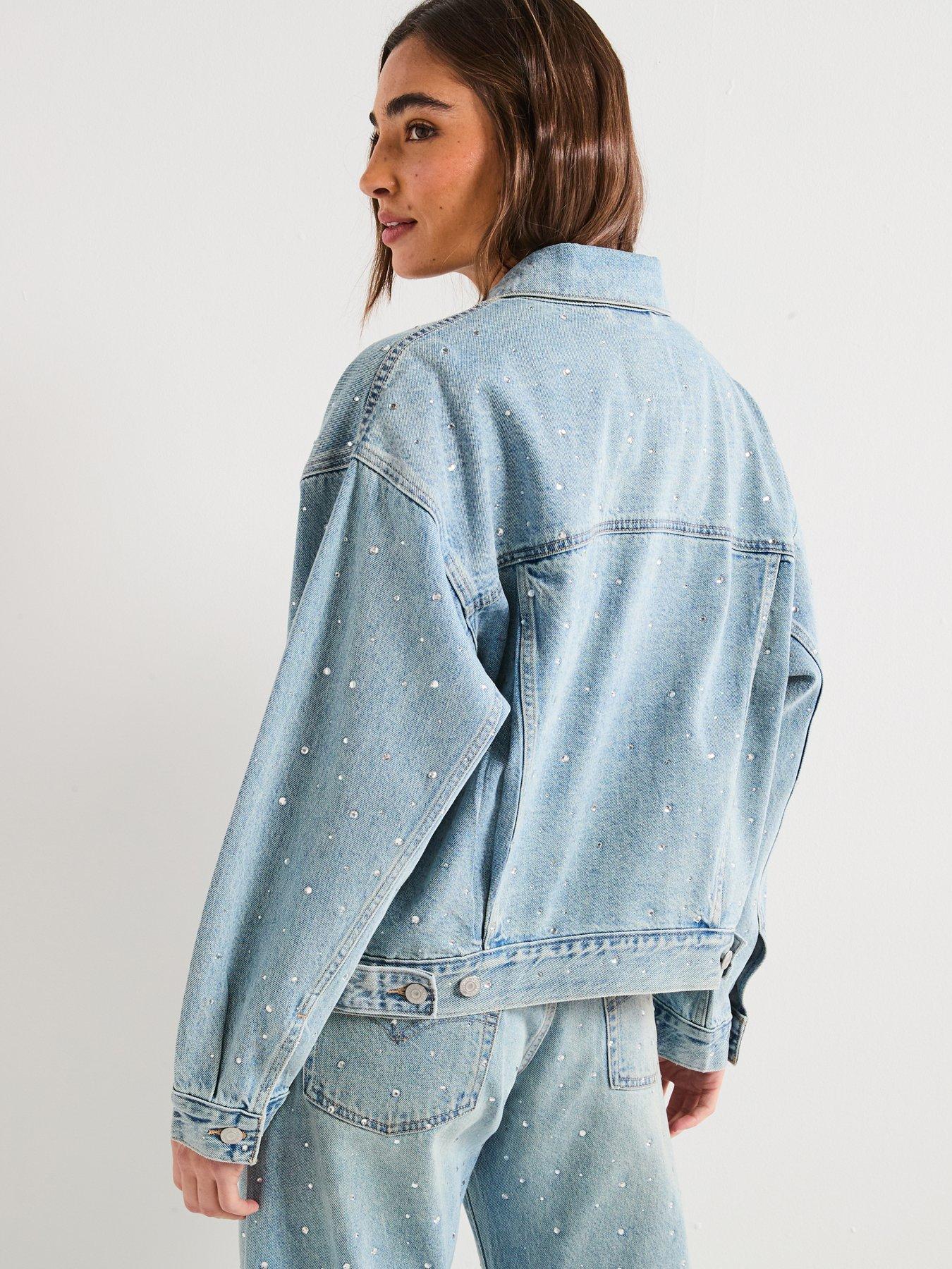Image 2 of 6 of Levi's 90s Trucker Jacket - Dazzle Me Trucker
