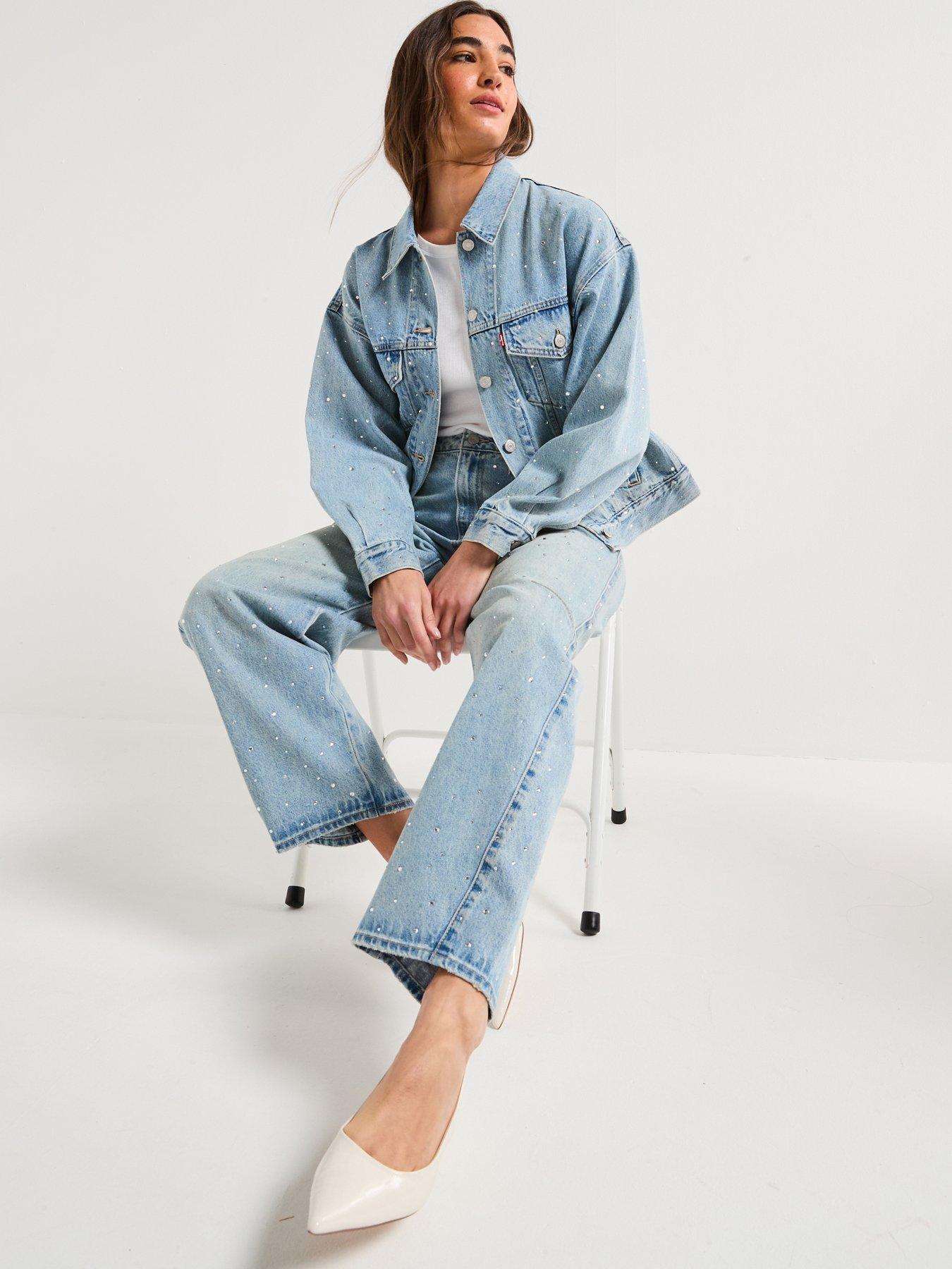 Image 4 of 6 of Levi's 90s Trucker Jacket - Dazzle Me Trucker