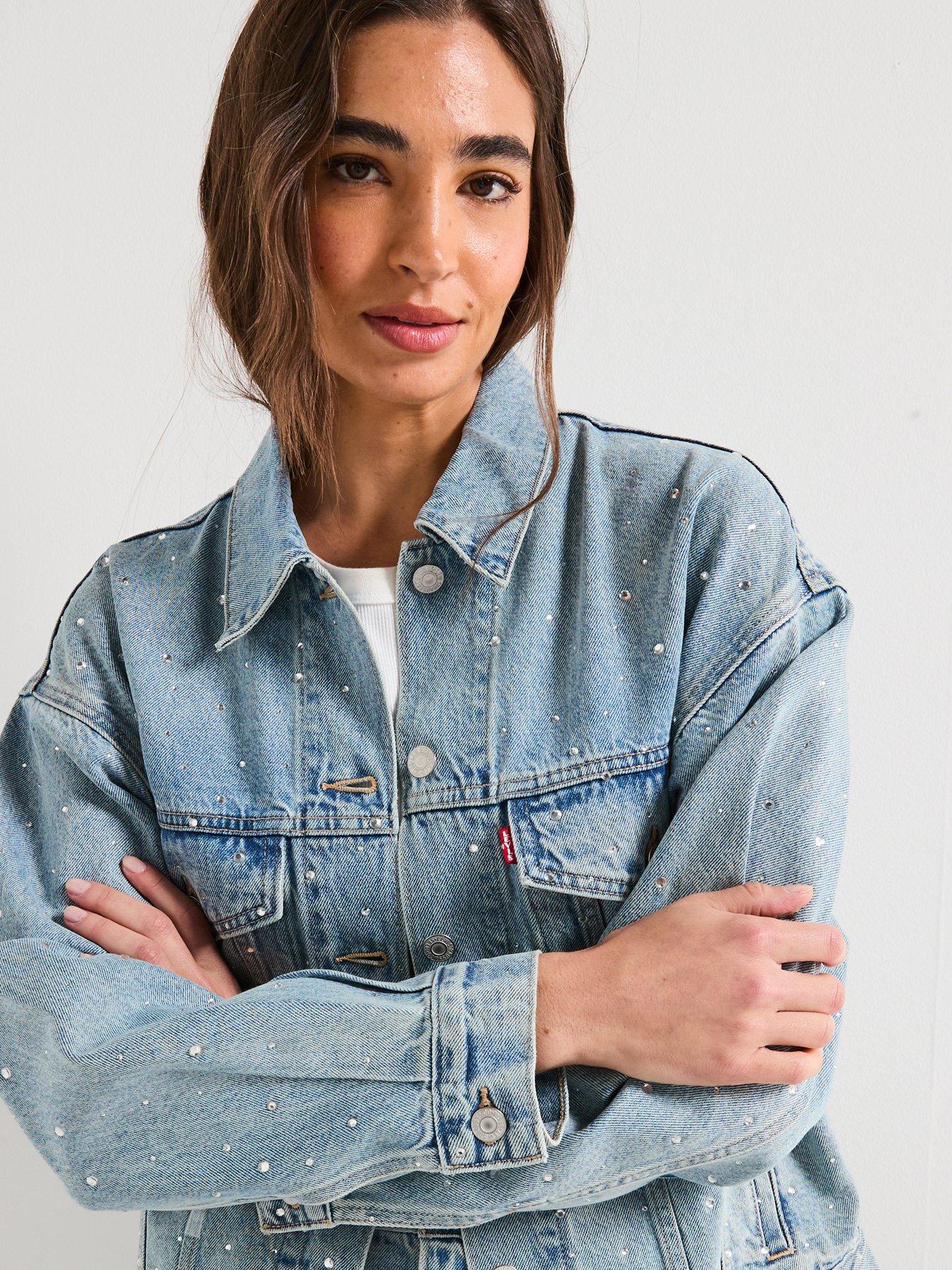 Image 5 of 6 of Levi's 90s Trucker Jacket - Dazzle Me Trucker