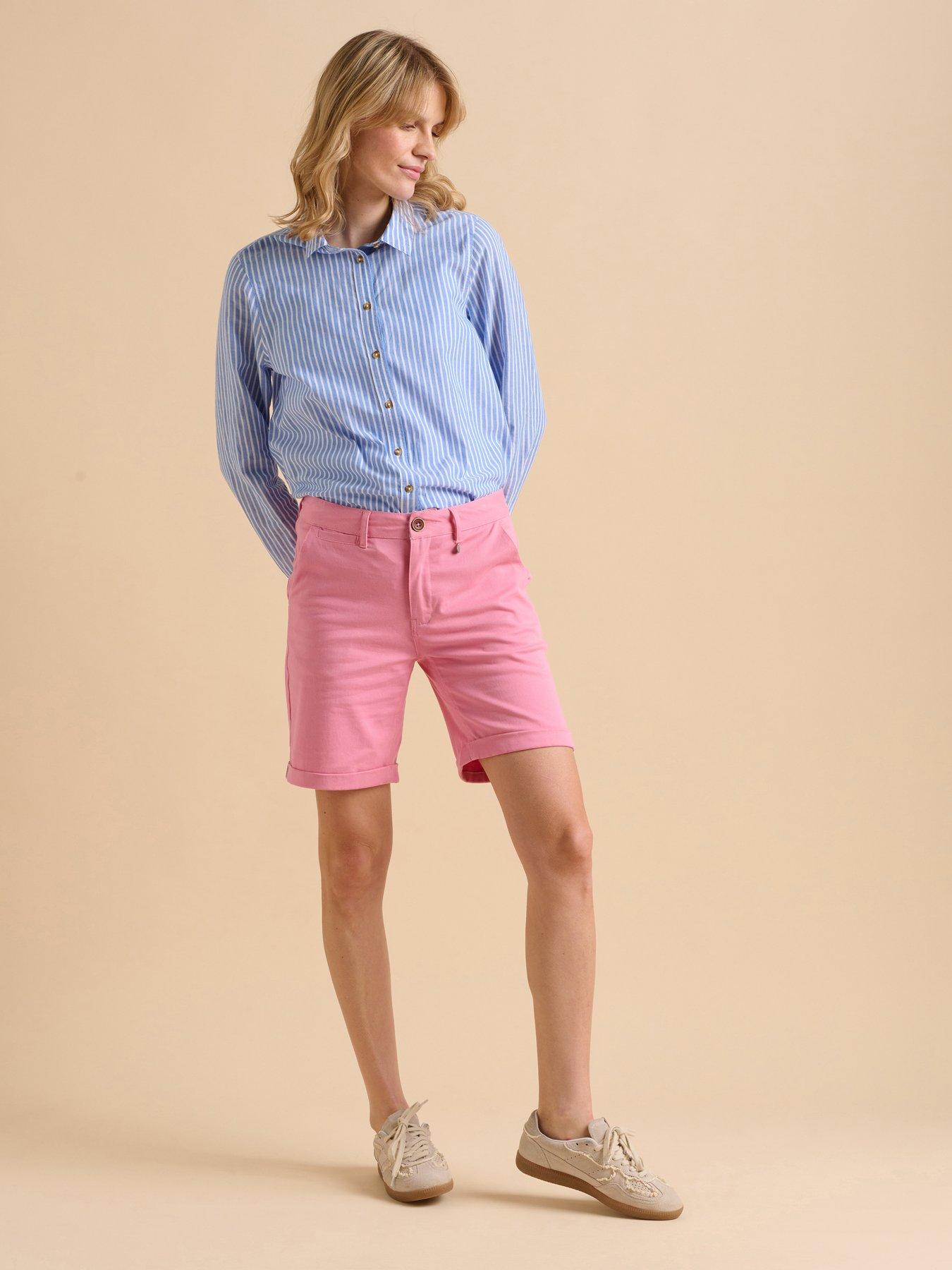 undefined Pink Chino Short