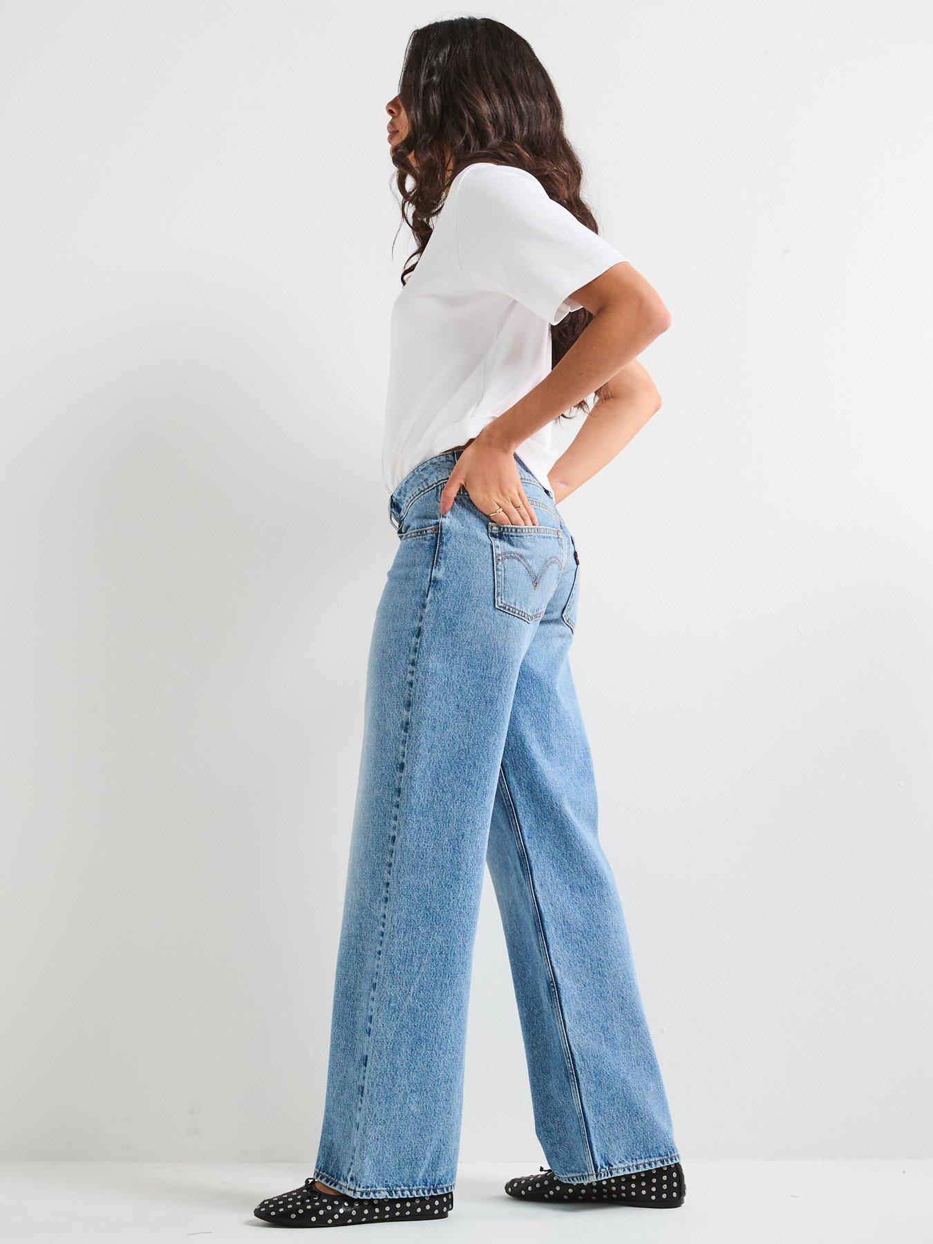 Image 5 of 6 of Levi's Superlow Loose Jeans - Twisted Vibe - Blue