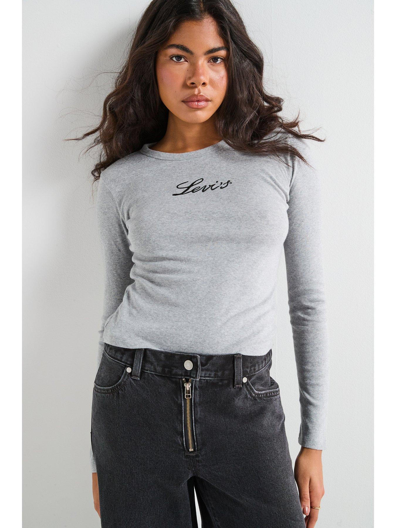 levis-graphic-rickie-long-sleeve-t-shirt-glitter-script-starstruck-heather-grey