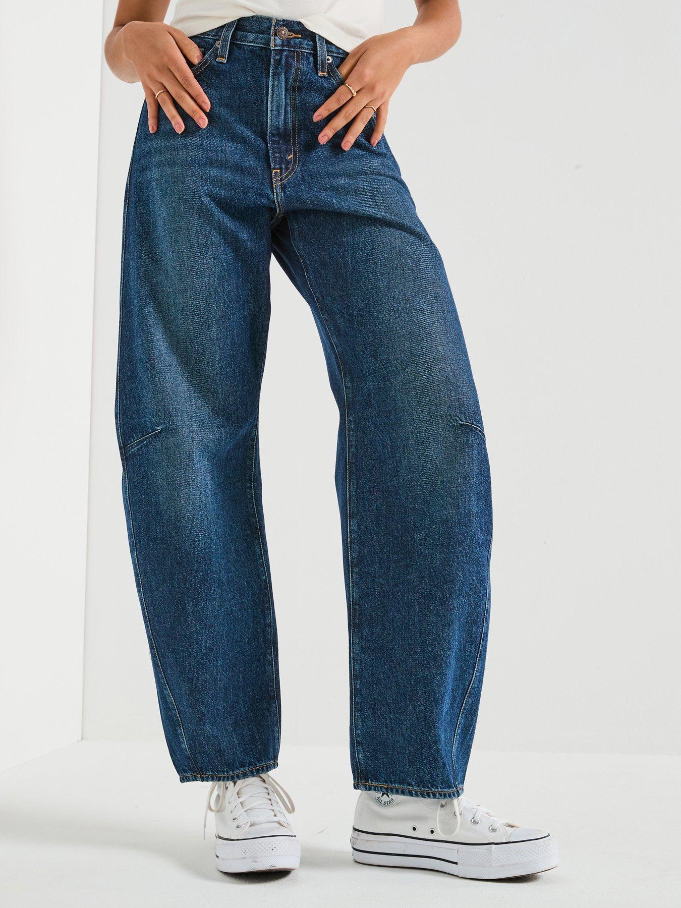 undefined Cinch Barrel Jeans - New Shades - Navy