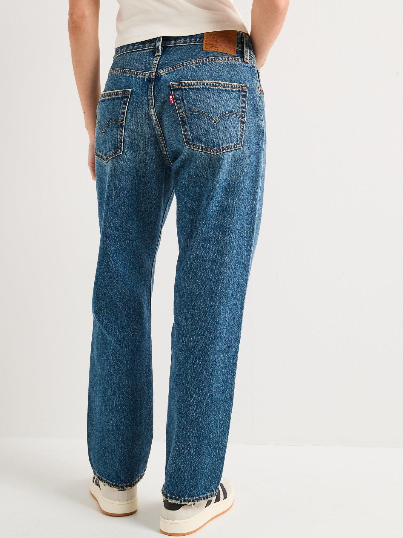 Image 2 of 6 of Levi's 501&reg; '90s Ankle Jeans - Vanity Agenda&nbsp;- Blue