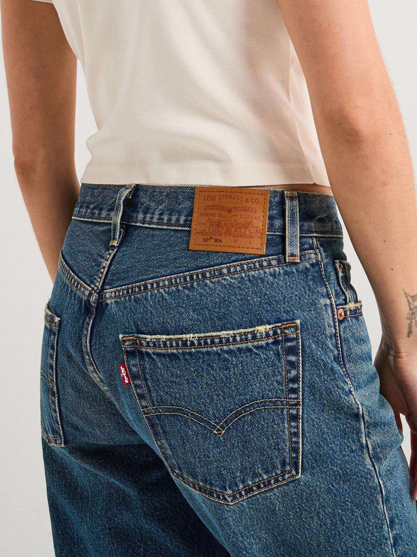 Image 5 of 6 of Levi's 501&reg; '90s Ankle Jeans - Vanity Agenda&nbsp;- Blue