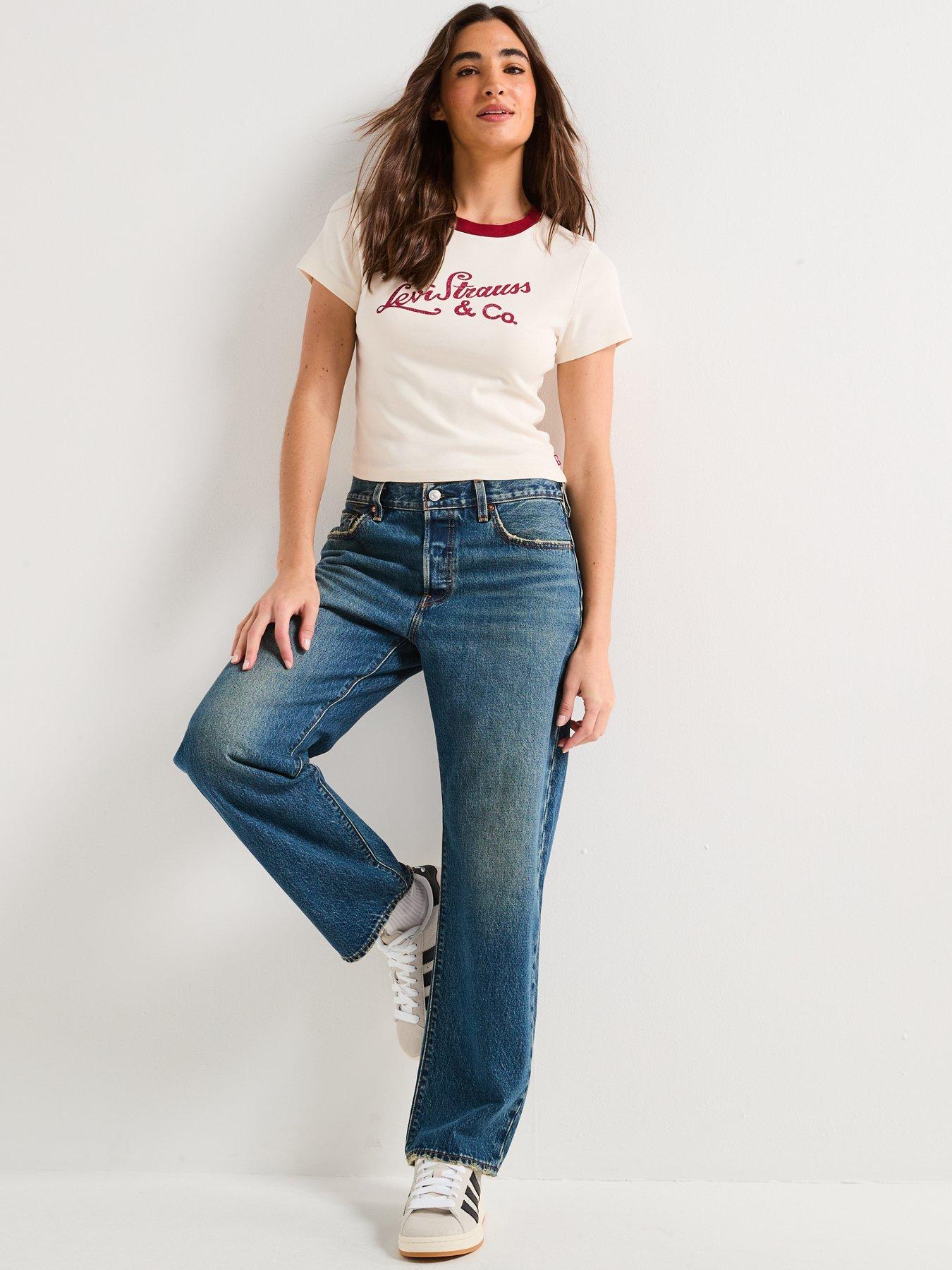 Image 6 of 6 of Levi's 501&reg; '90s Ankle Jeans - Vanity Agenda&nbsp;- Blue