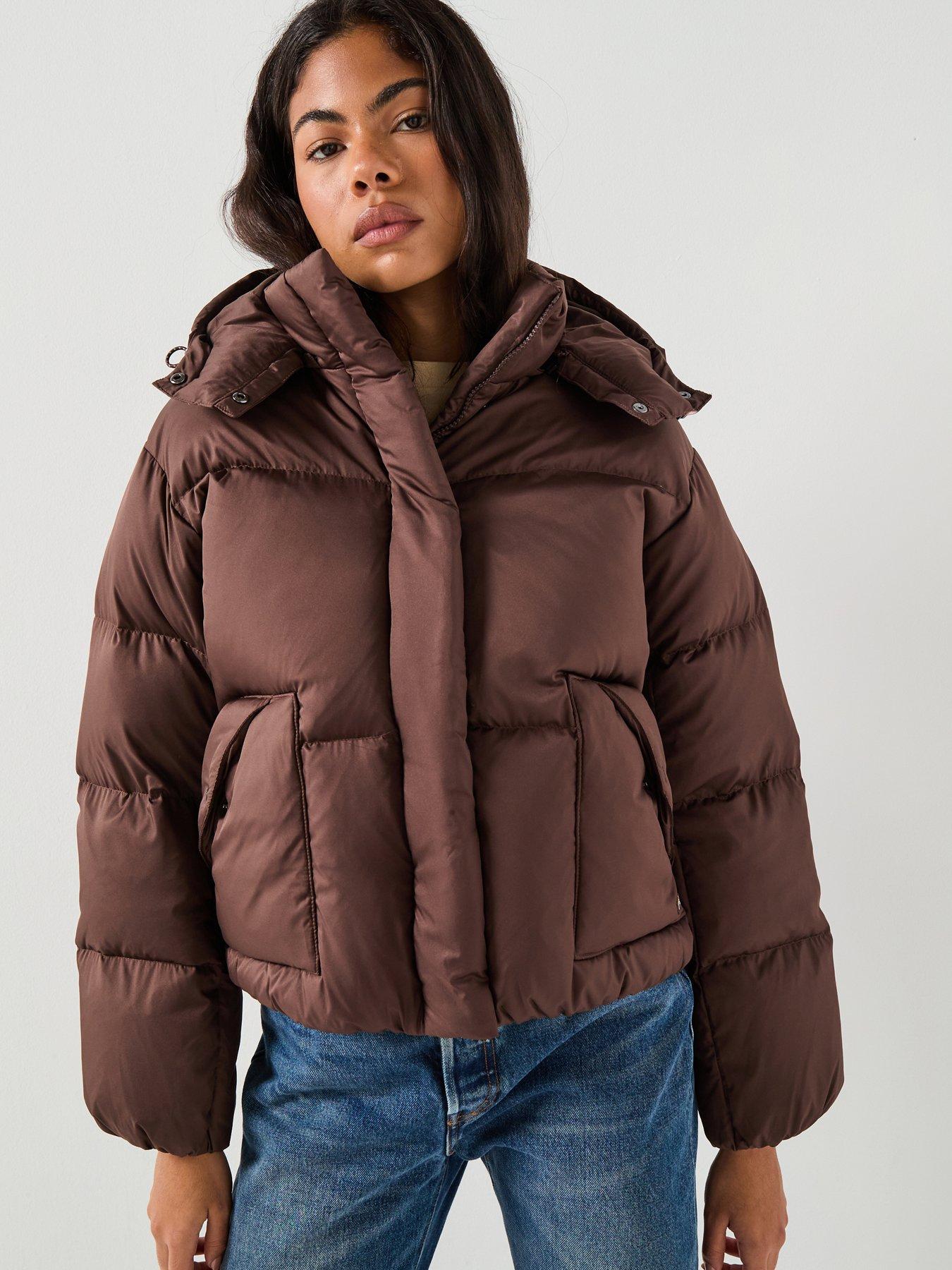 levis-western-bubble-short-puffer-bracken-brown