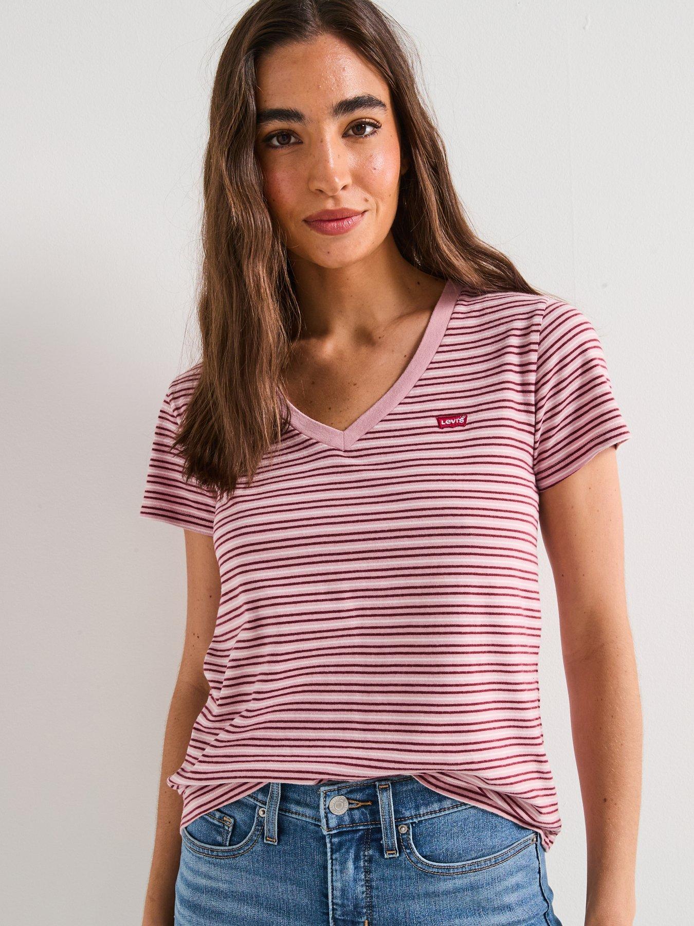 undefined Perfect V-Neck - Pink