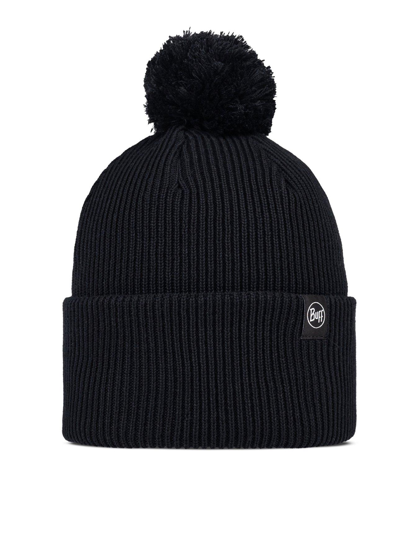 Image 1 of 1 of Buff Unisex Knitted Beanie Hat - Renvi Black