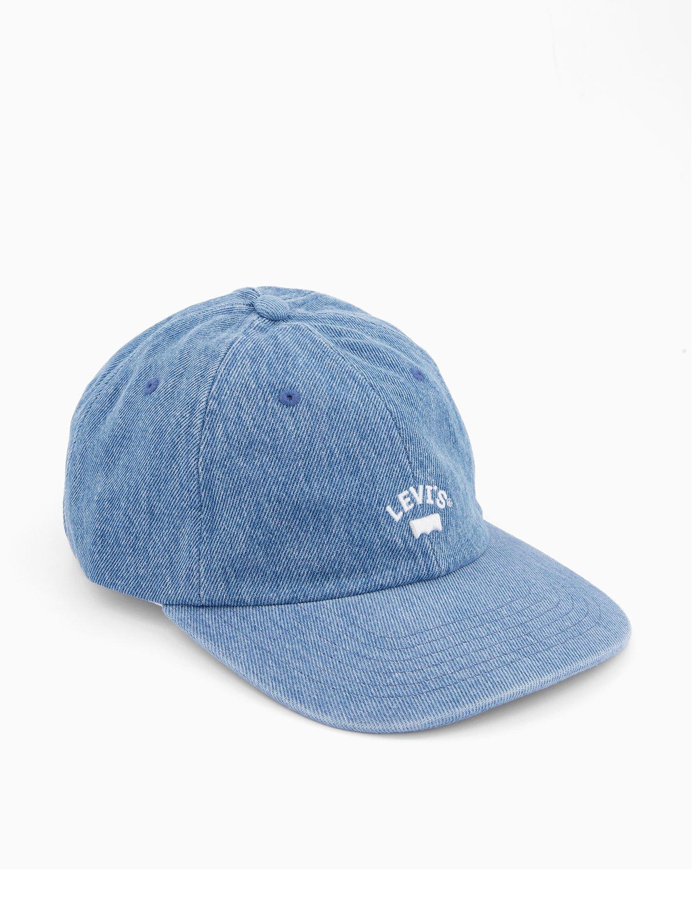 Image 1 of 4 of Levi's Lazy Girl Logo Cap - Indigo Light Wash 9