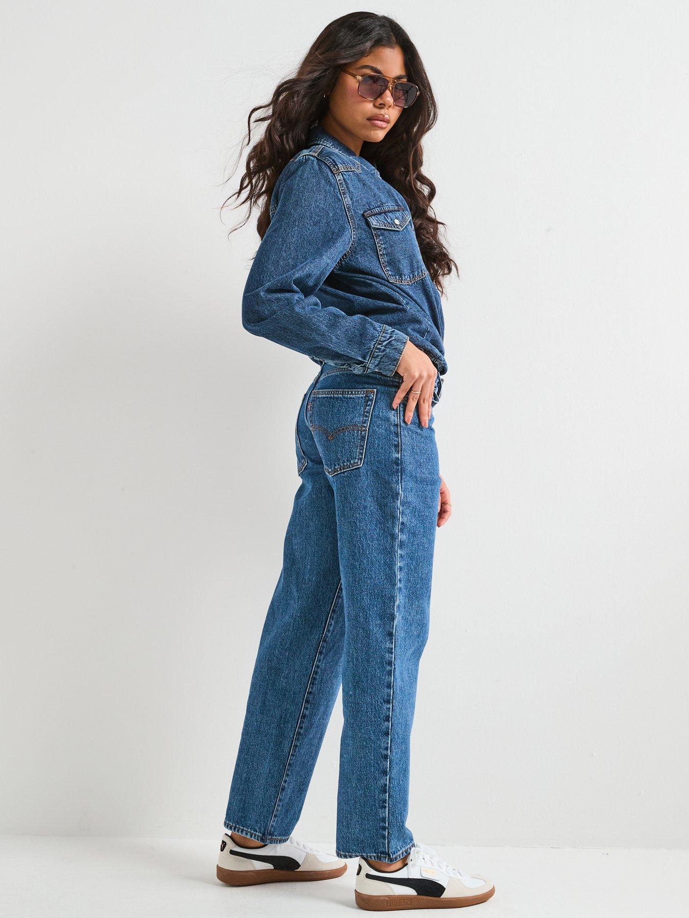  image of levis-94-baggy-jeans-dark-blue