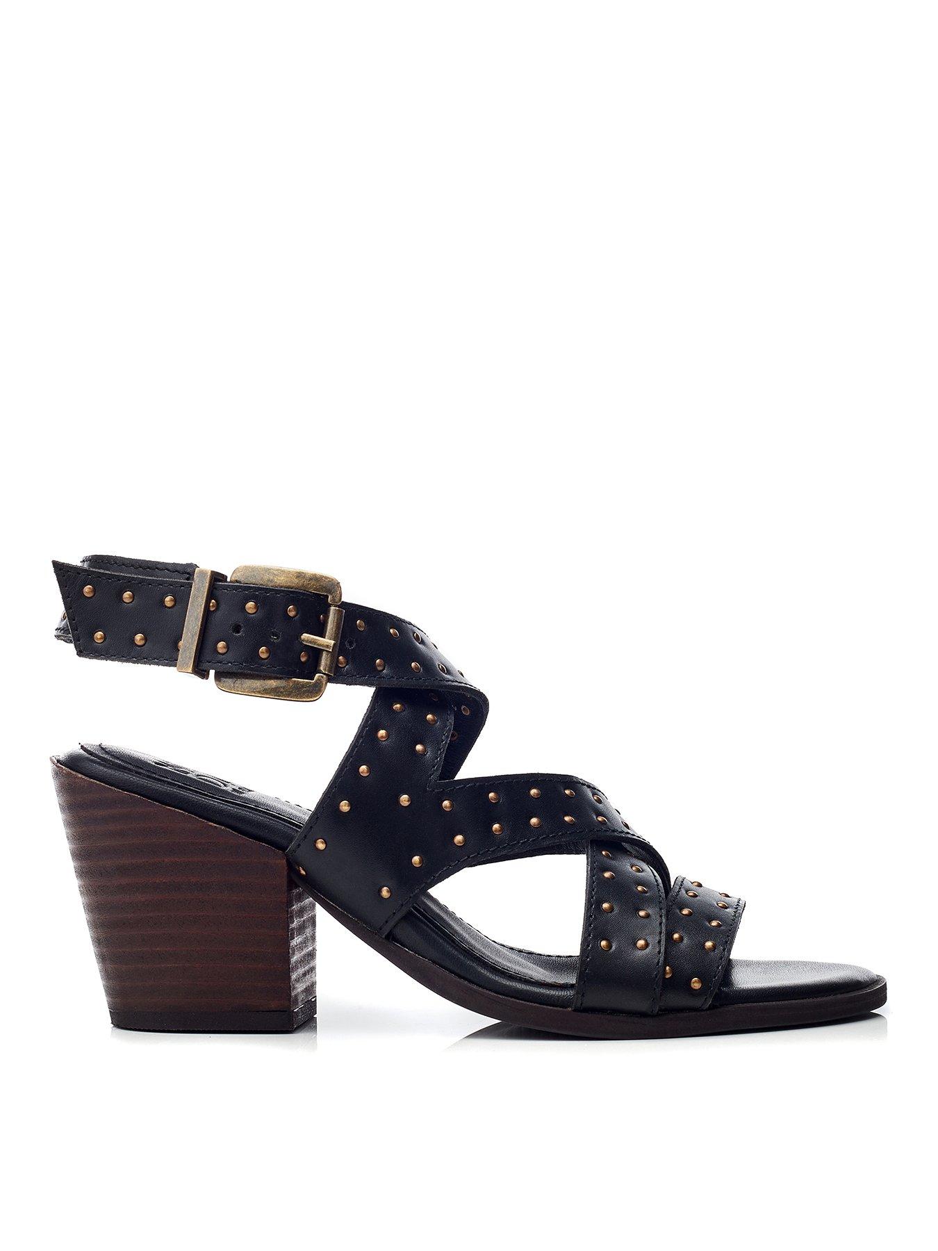 moda-in-pelle-mayley-stud-western-heeled-sandal-black