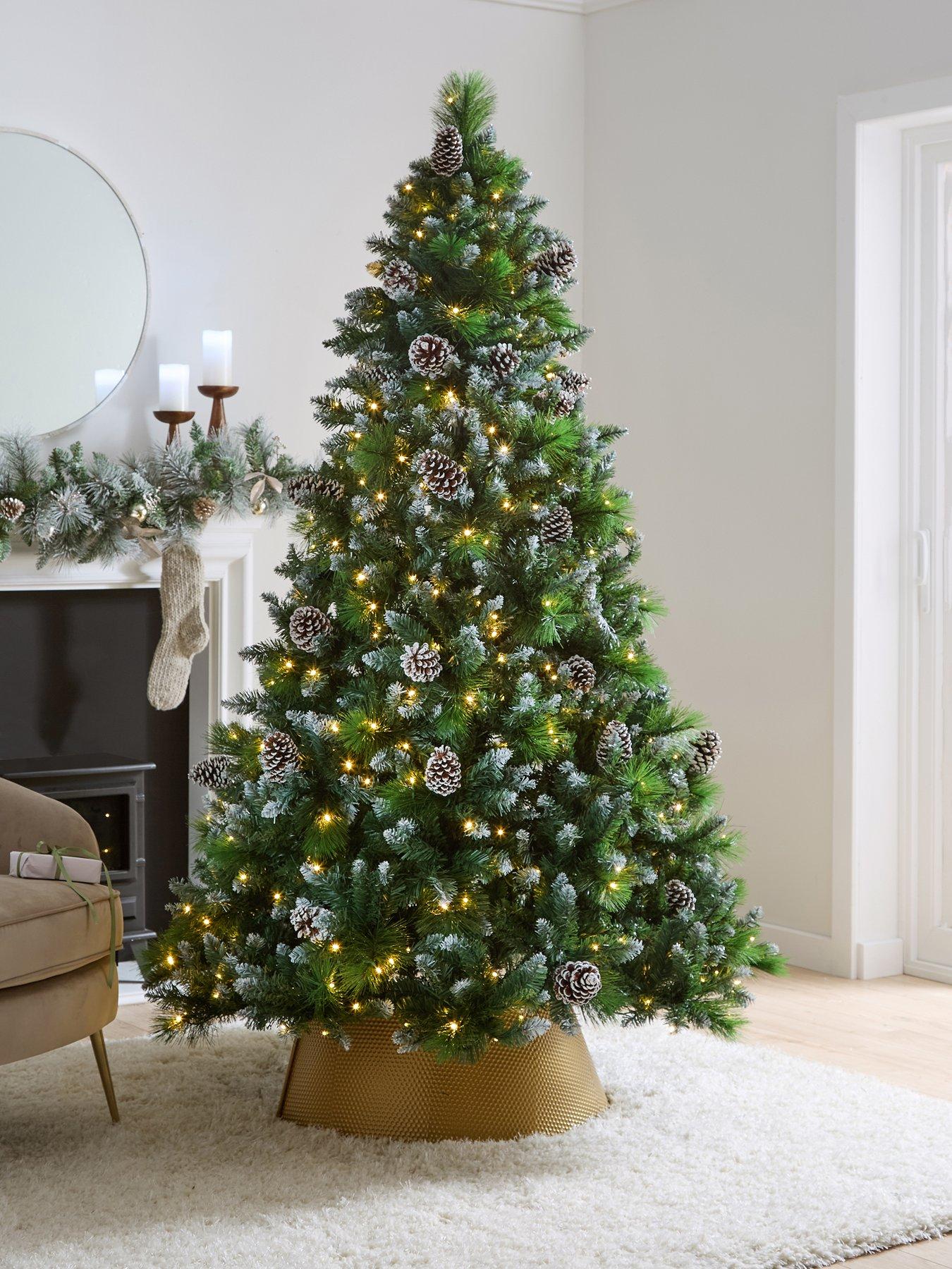 Image 1 of 4 of Festive 7ft Grand River Pre Lit Christmas Tree