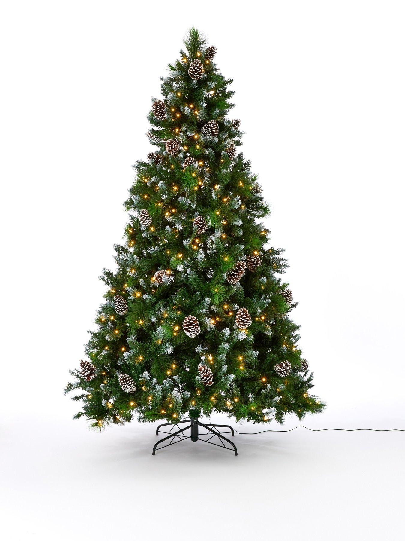 Image 2 of 4 of Festive 7ft Grand River Pre Lit Christmas Tree