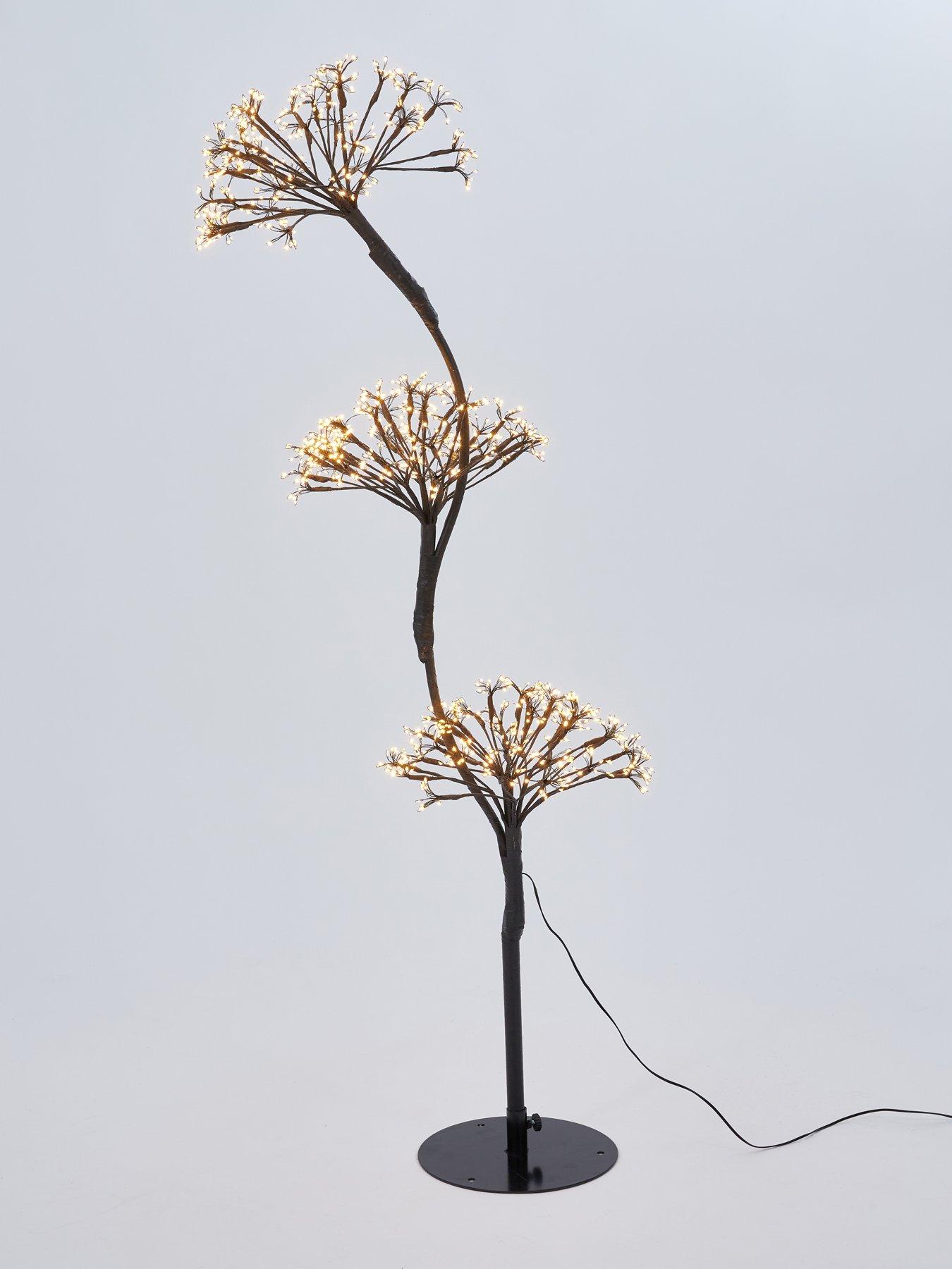 Image 5 of 6 of Festive 120&nbsp;cm Dewdrop Firework Ball Outdoor&nbsp;Christmas Tree with Warm White LEDs