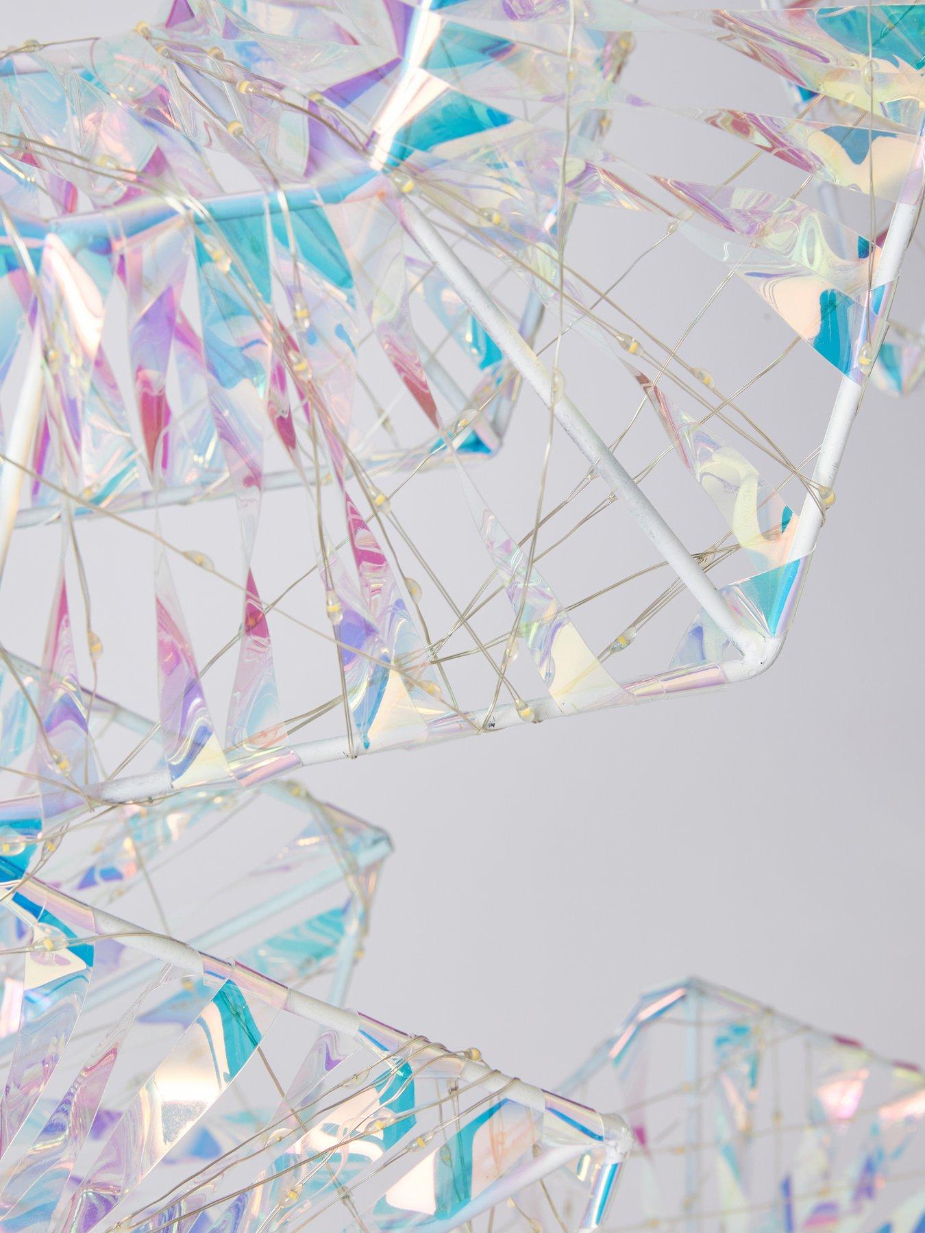 Image 5 of 6 of Festive 100&nbsp;cm Large Iridescent Multifunction Star Indoor/Outdoor Christmas&nbsp;Light