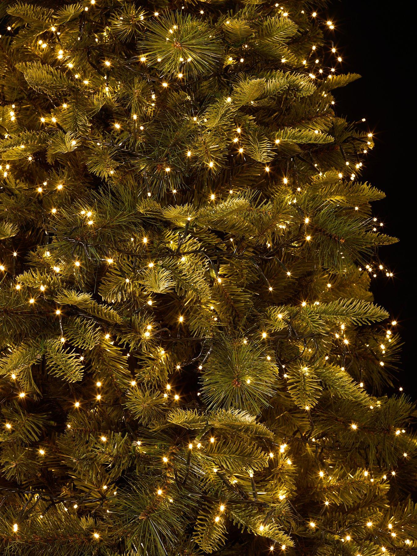 undefined Multi Function Indoor/Outdoor Christmas Cluster Lights - 2000 - Warm White