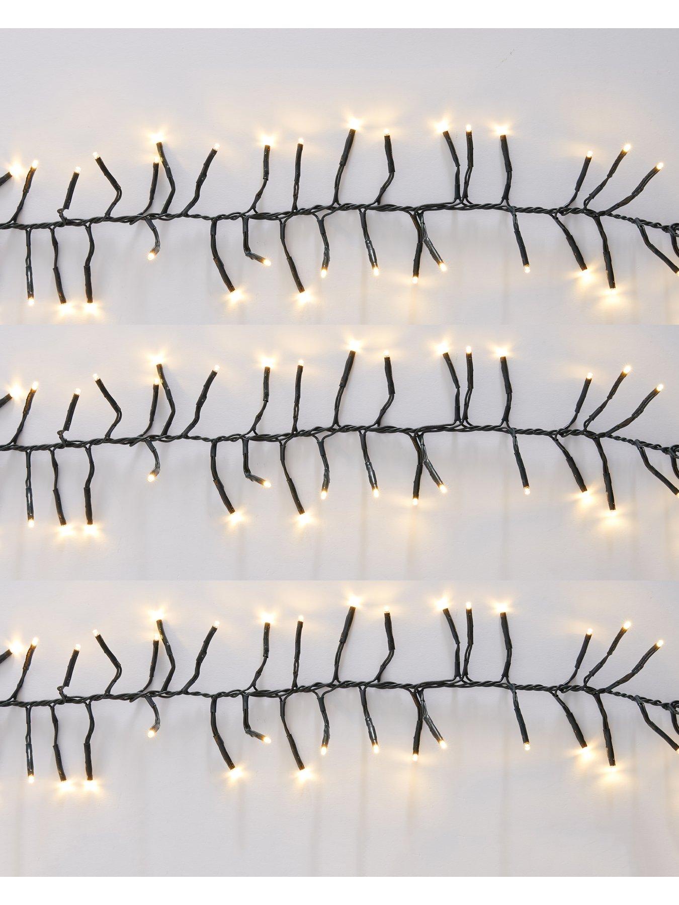 Image 6 of 7 of Festive Multi Function Indoor/Outdoor Christmas&nbsp;Cluster Lights - 2000 -&nbsp;Warm White