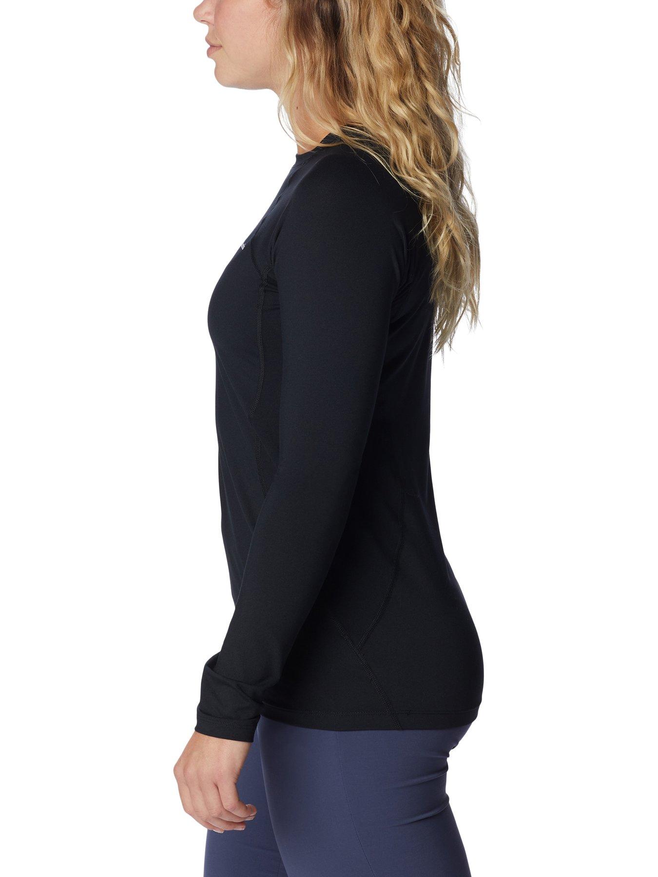  image of columbia-womens-midweight-stretch-long-sleeve-top-black