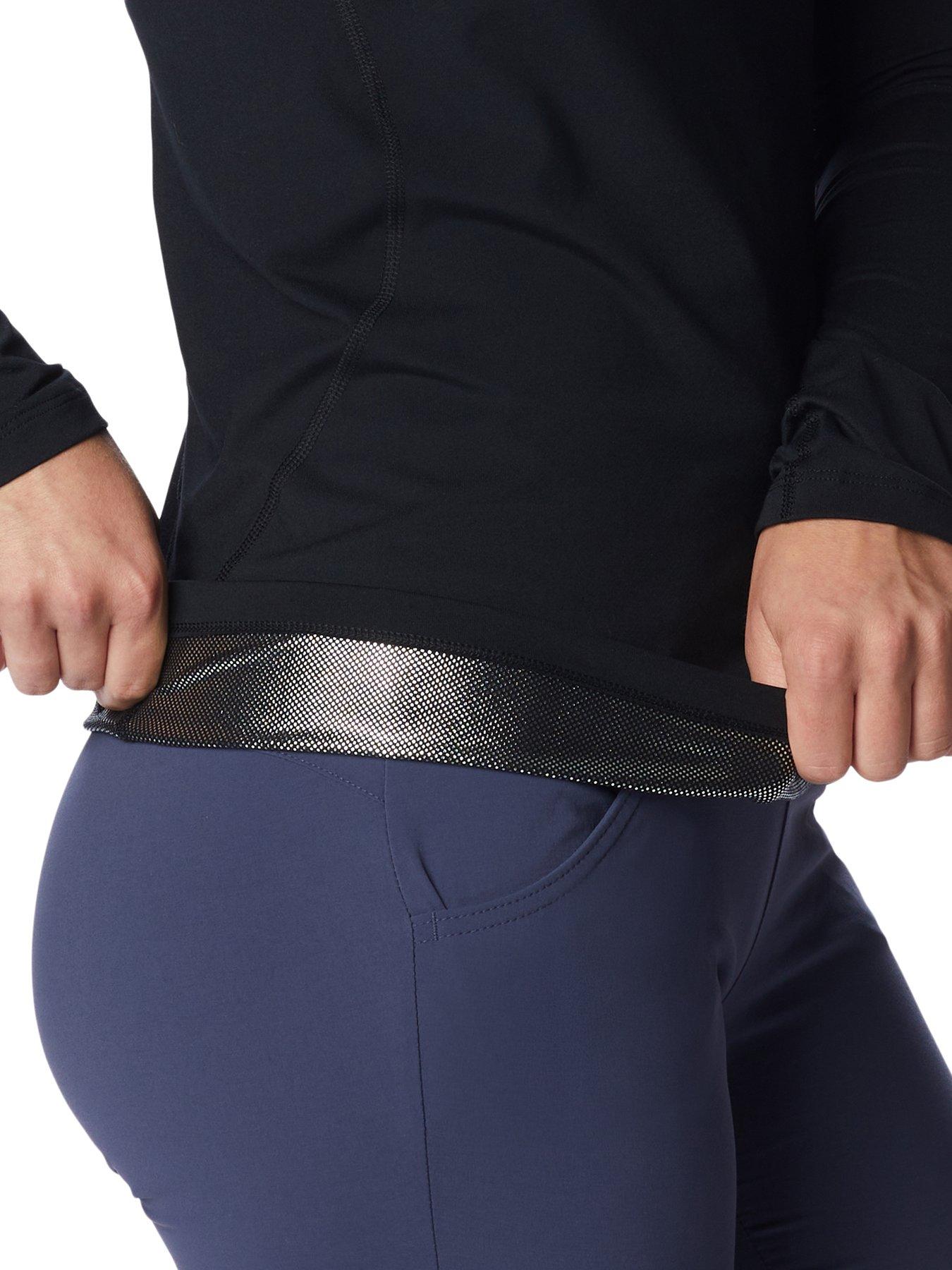  image of columbia-womens-midweight-stretch-long-sleeve-top-black