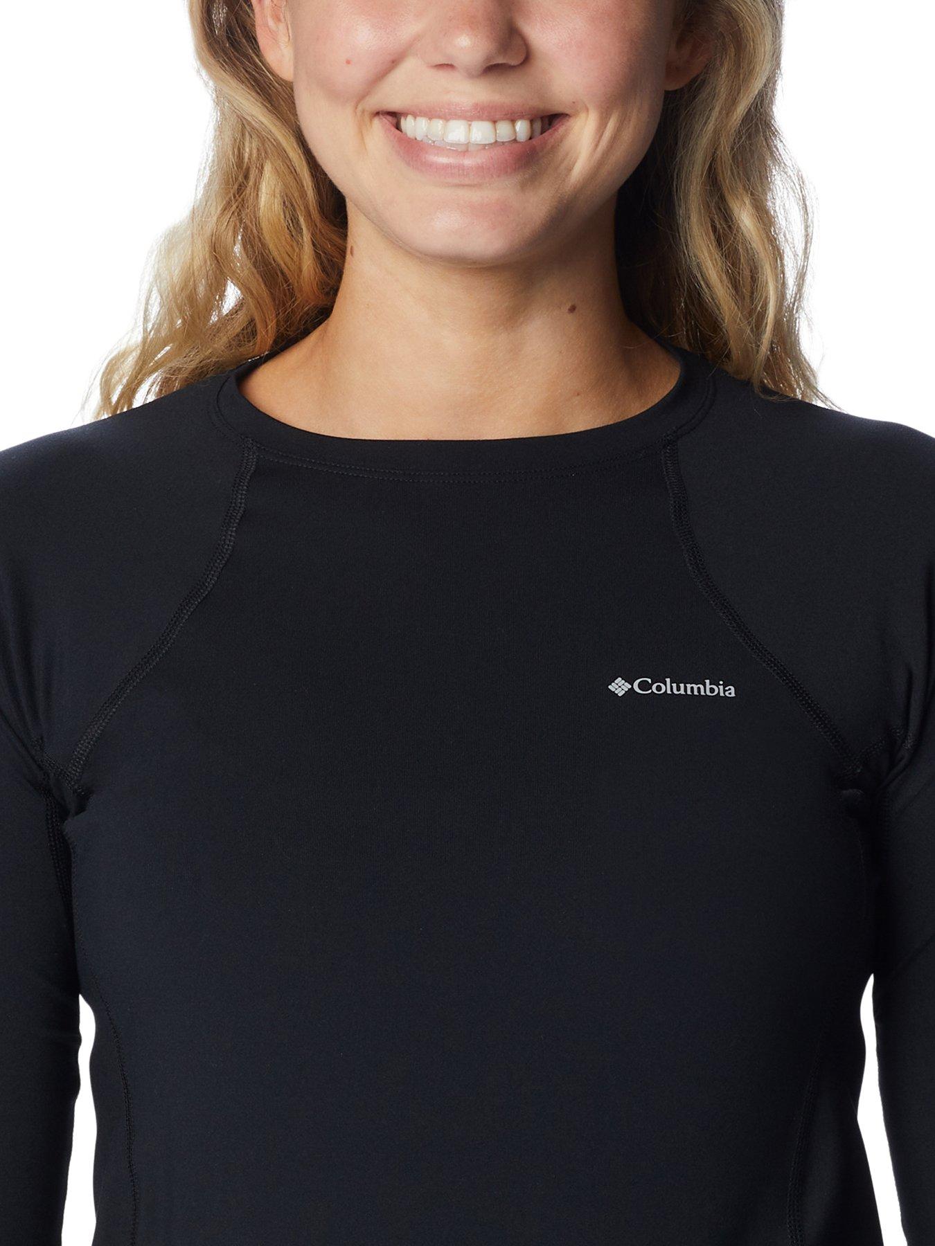  image of columbia-womens-midweight-stretch-long-sleeve-top-black