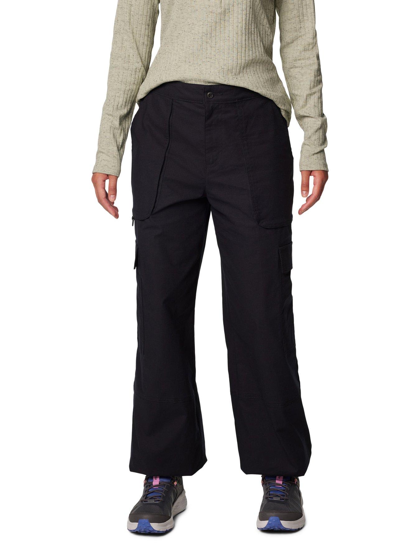 undefined Women's Brea Falls Cotton Ripstop Pant - Black