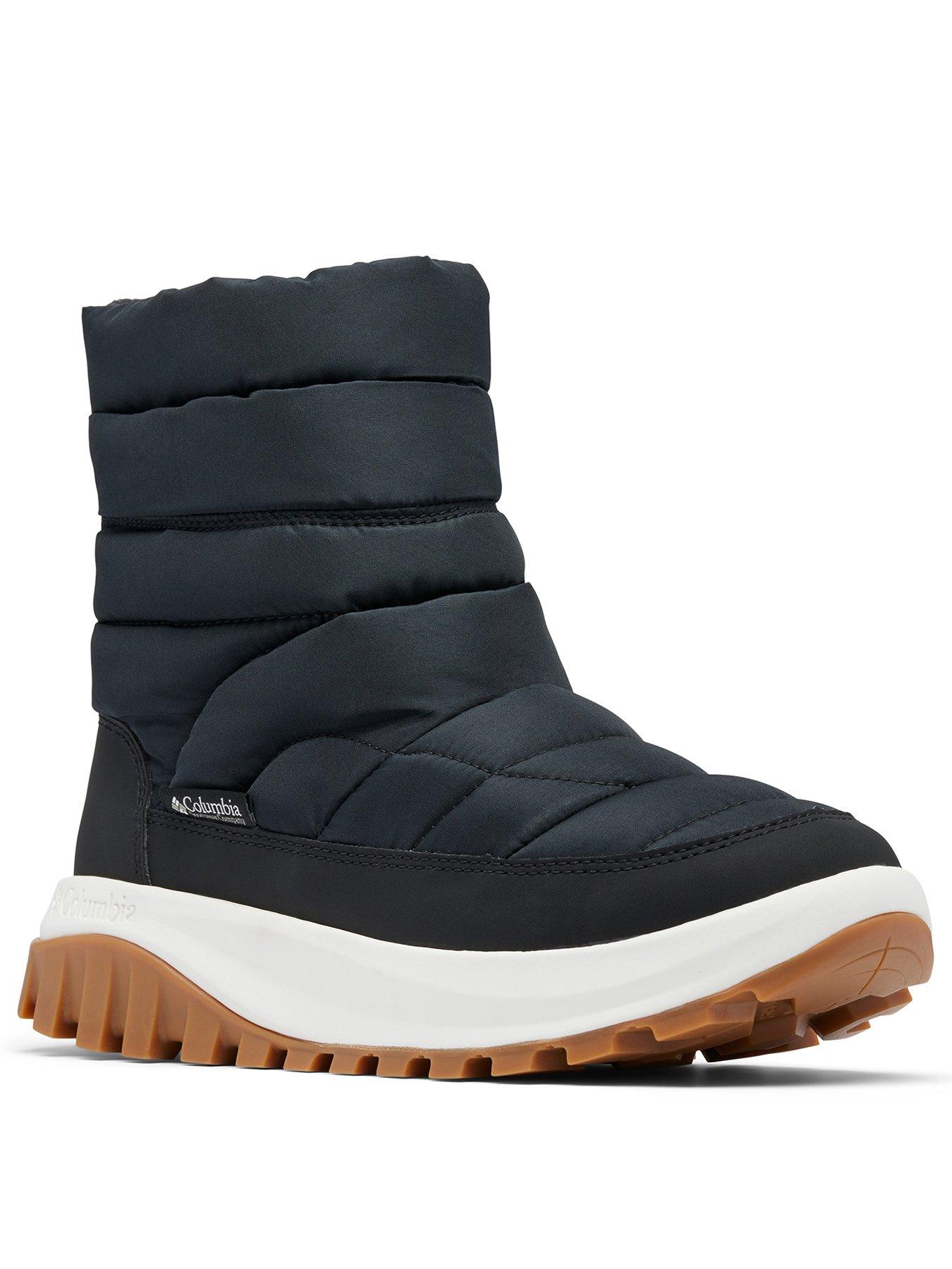  image of columbia-womens-snowtrot-mid-snow-boots--black