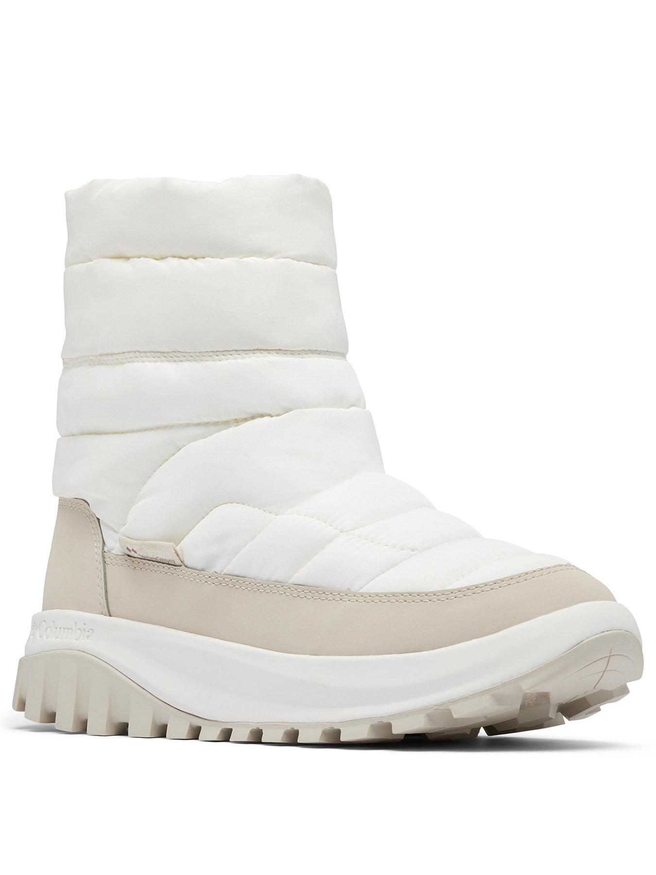  image of columbia-womens-snowtrot-mid-snow-boots-white