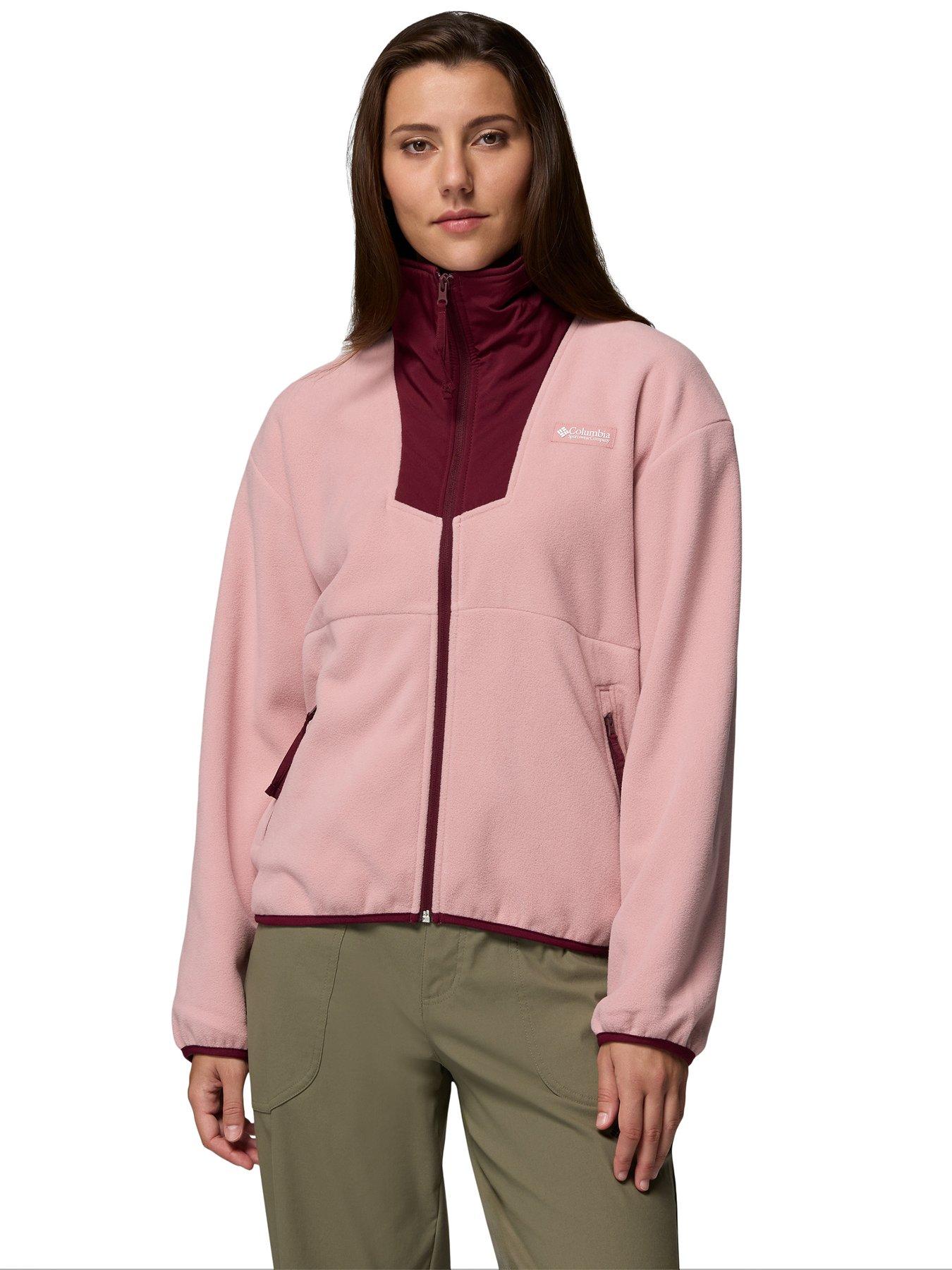 Image 1 of 6 of Columbia Women's Sequoia Grove Full Zip Fleece - Pink