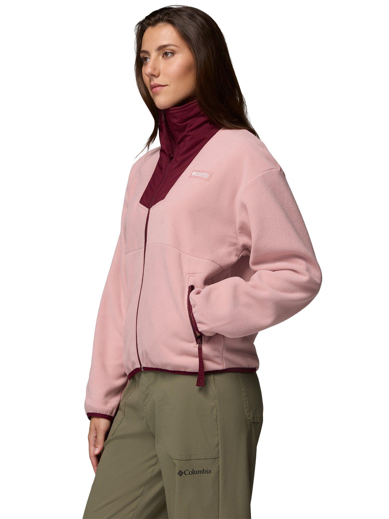 Image 6 of 6 of Columbia Women's Sequoia Grove Full Zip Fleece - Pink
