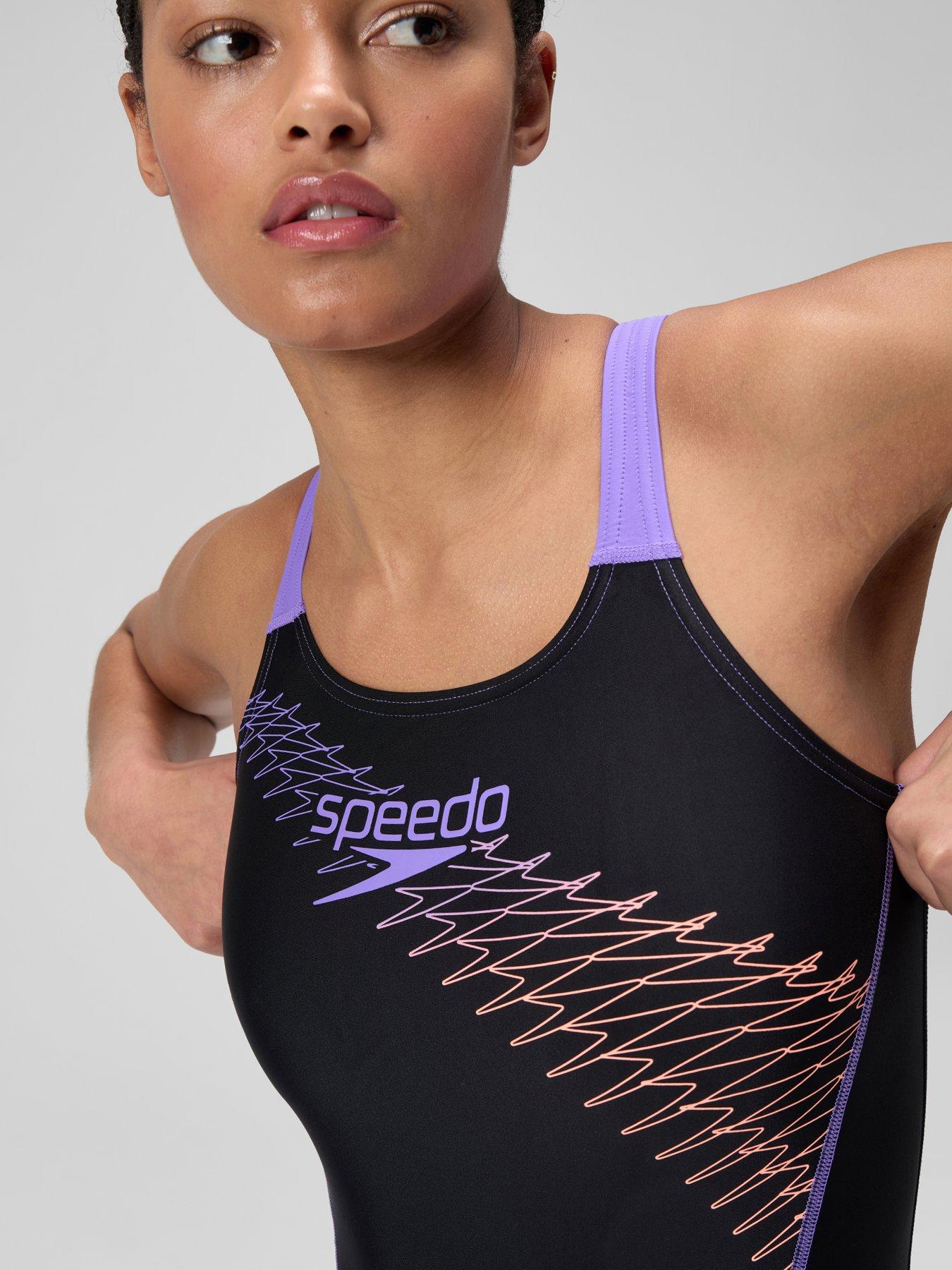 Image 4 of 5 of Speedo Womens Medley Logo 1 Piece - Pink