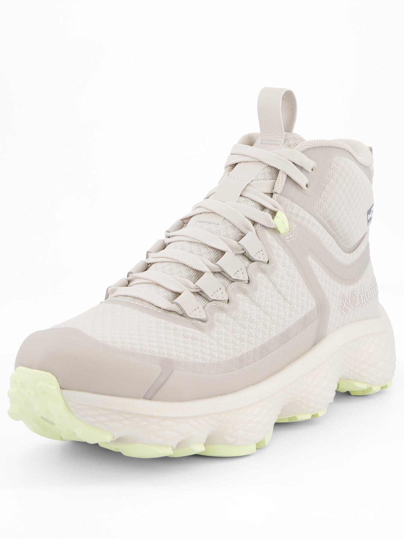 Image 2 of 7 of Columbia Womens Escape Thrive Titanium Mid Outdry Hiking Boots - Cream