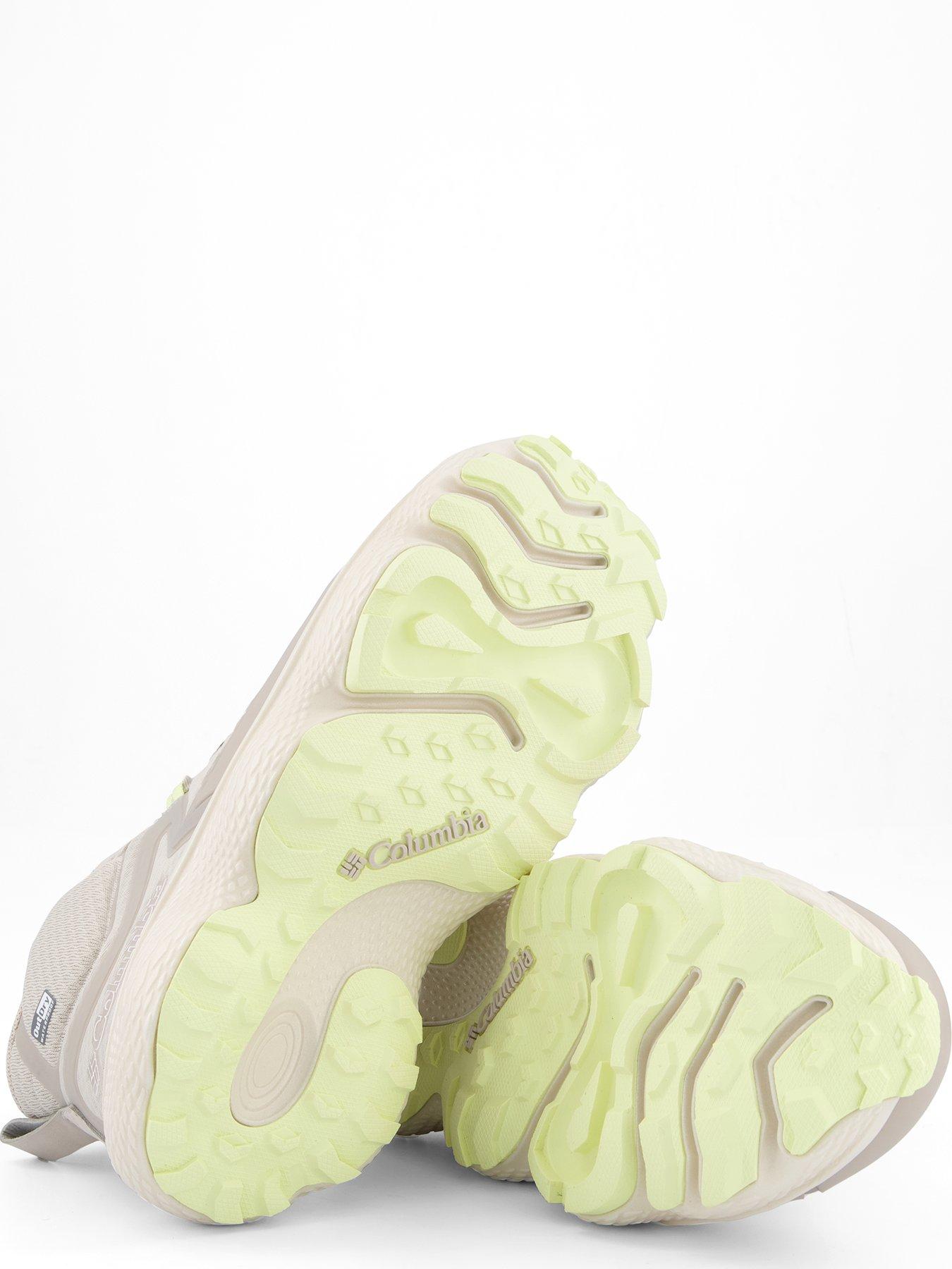 Image 4 of 7 of Columbia Womens Escape Thrive Titanium Mid Outdry Hiking Boots - Cream
