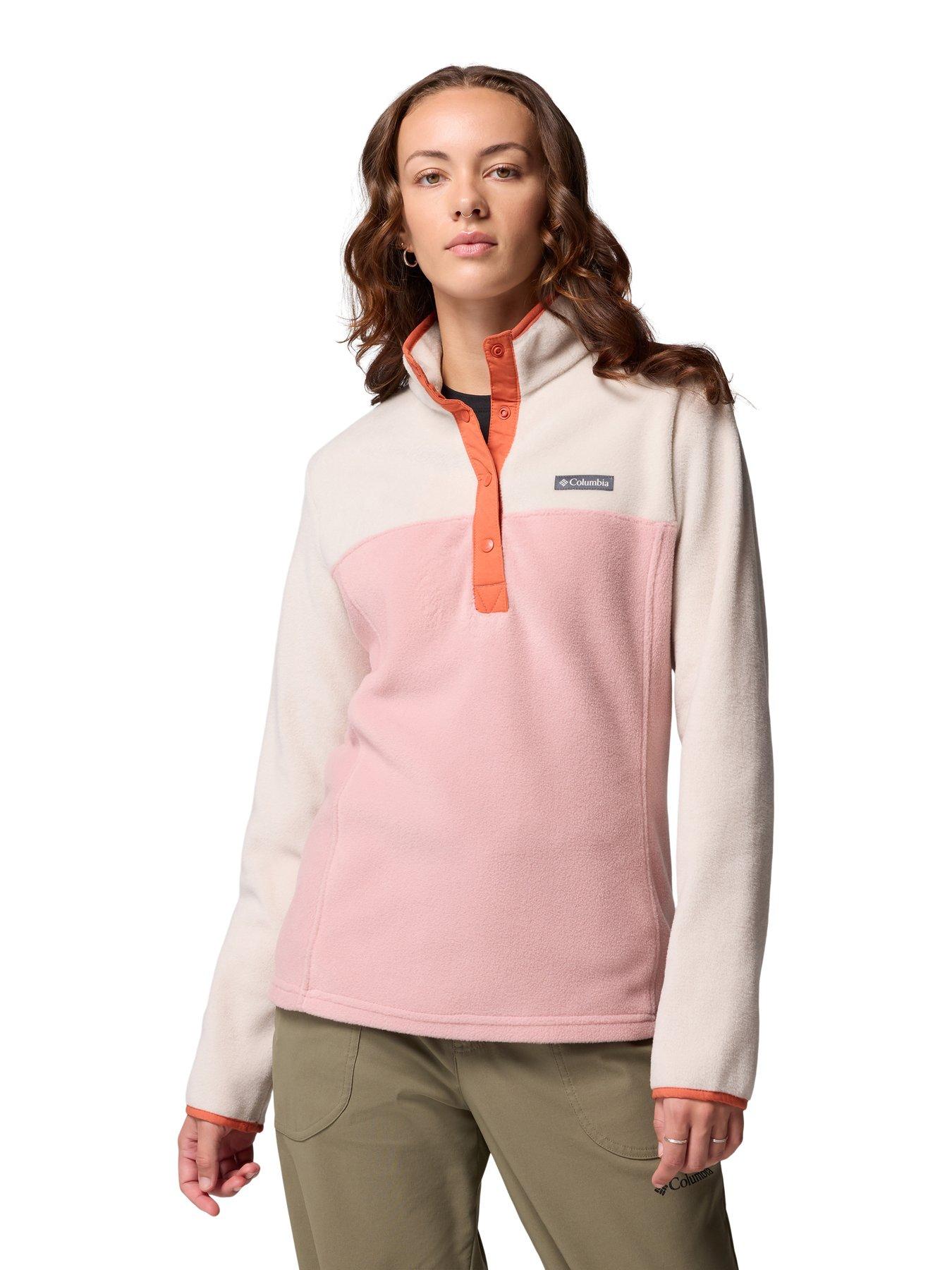 columbia-womens-benton-springs-12-snap-fleece-pull-over-ii-pink