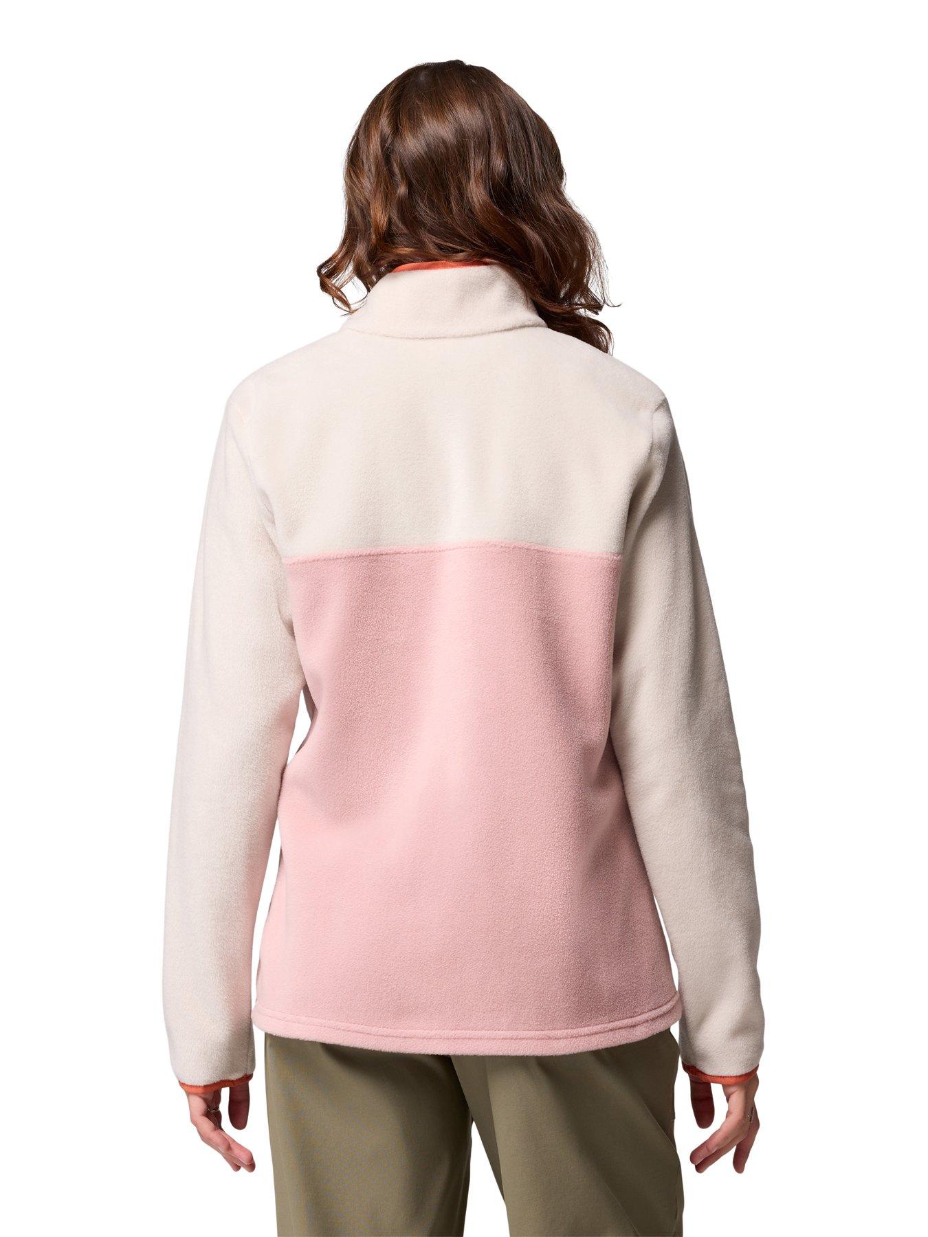 Image 2 of 6 of Columbia Womens Benton Springs 1/2 Snap Fleece - Pink
