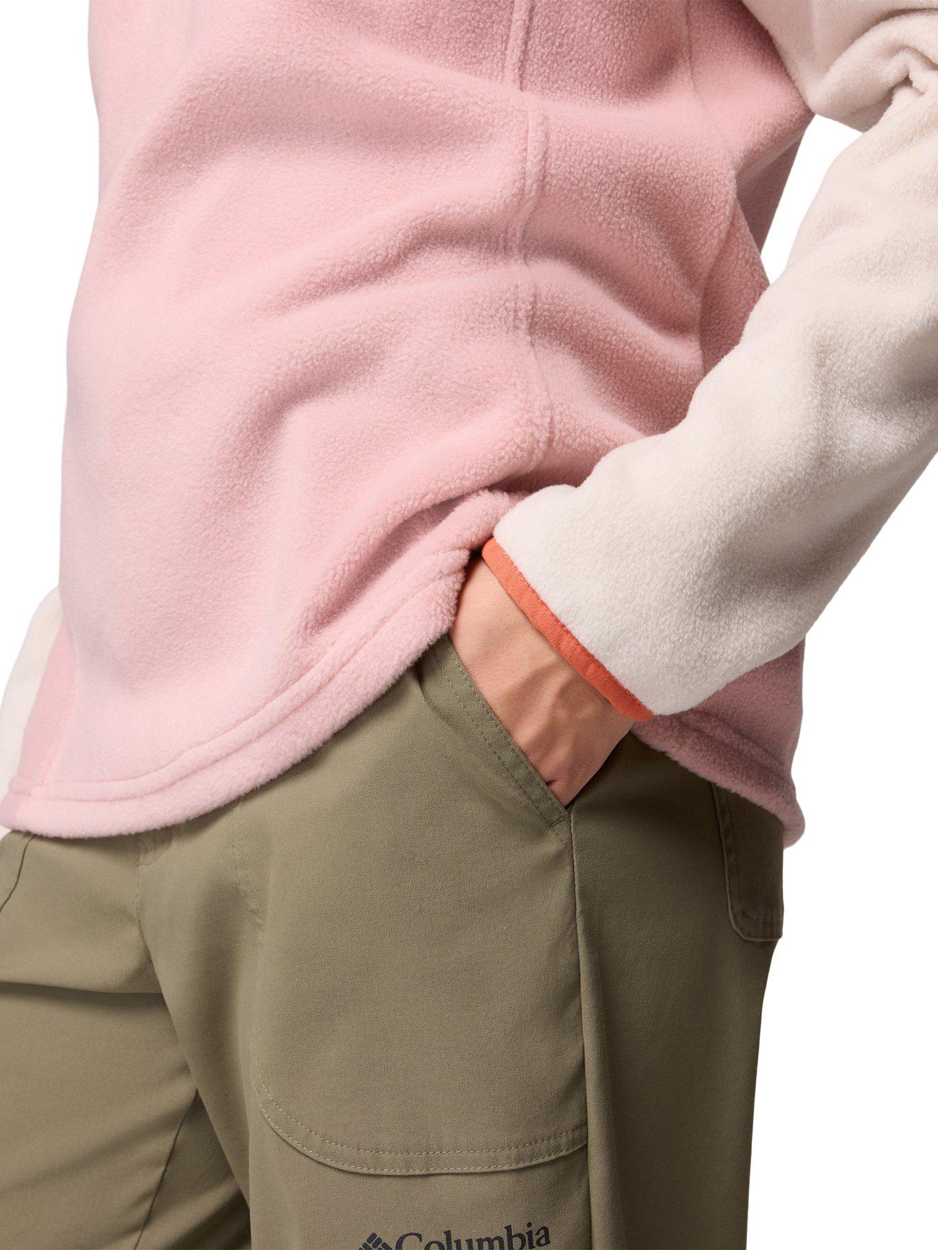 Image 6 of 6 of Columbia Womens Benton Springs 1/2 Snap Fleece - Pink
