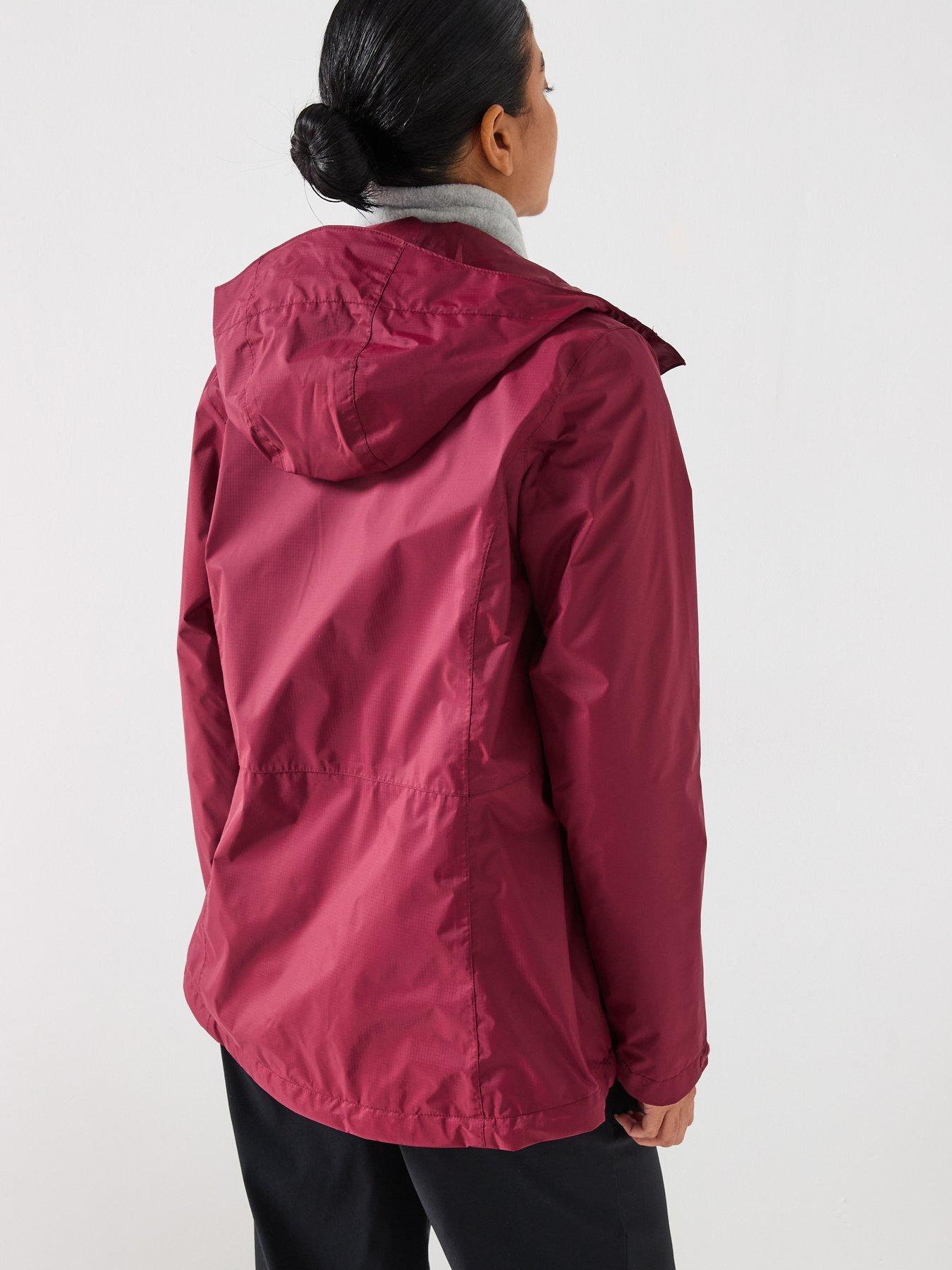 Image 2 of 6 of Columbia Women's Pouring Adventure Iii Jacket - Burgundy