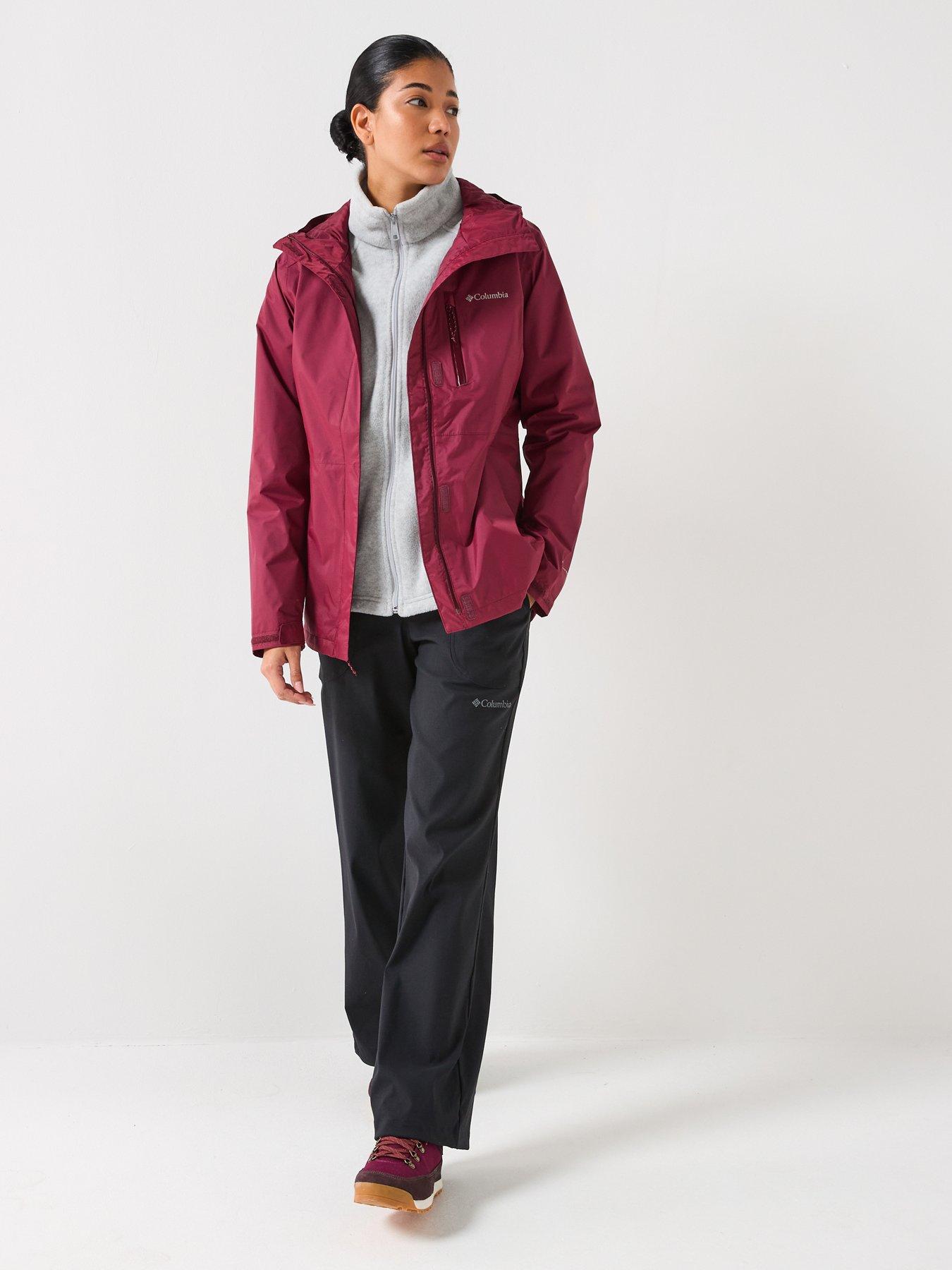 Image 3 of 6 of Columbia Women's Pouring Adventure Iii Jacket - Burgundy