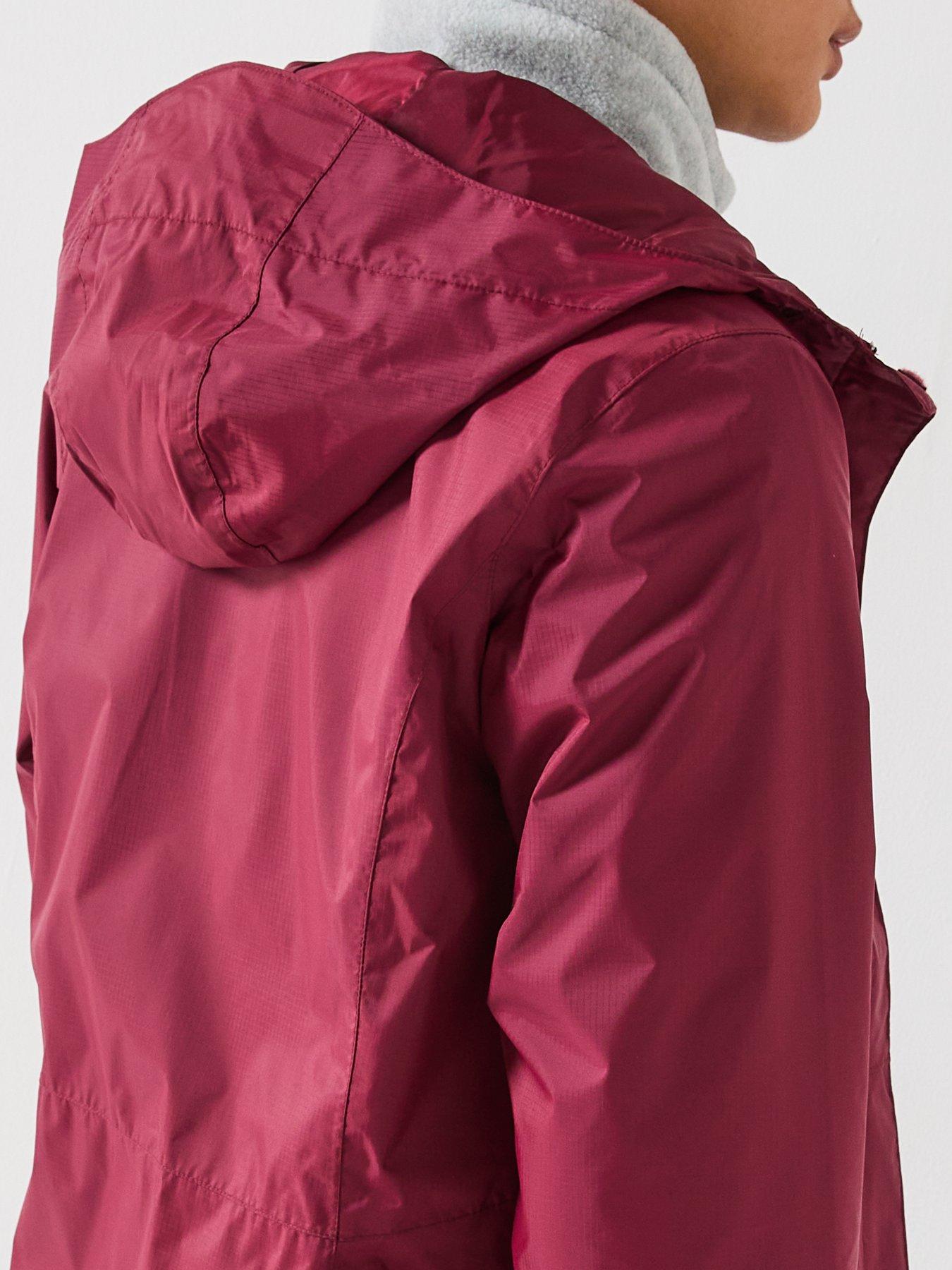 Image 4 of 6 of Columbia Women's Pouring Adventure Iii Jacket - Burgundy