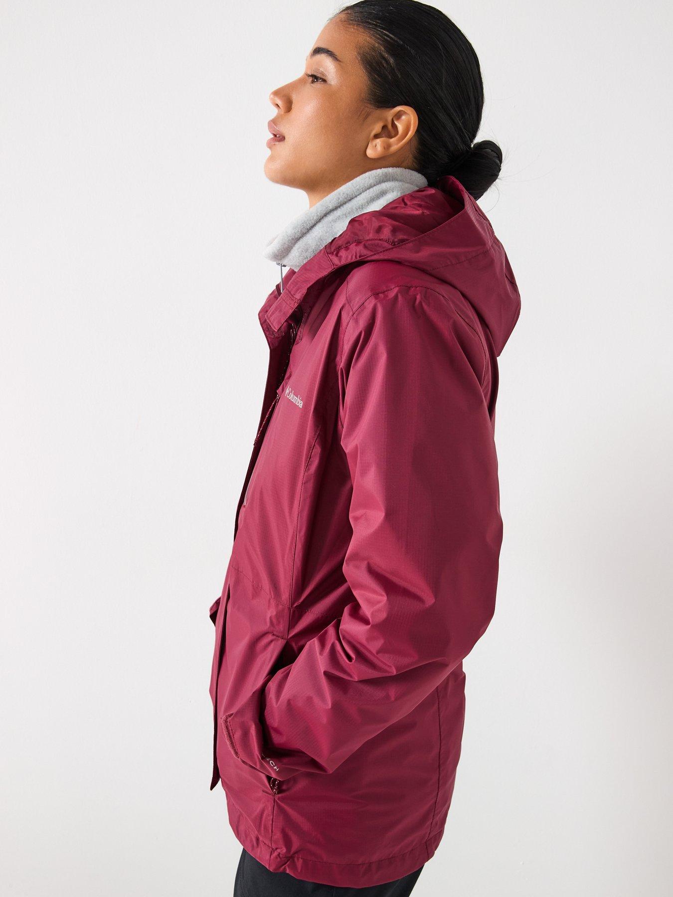 Image 6 of 6 of Columbia Women's Pouring Adventure Iii Jacket - Burgundy
