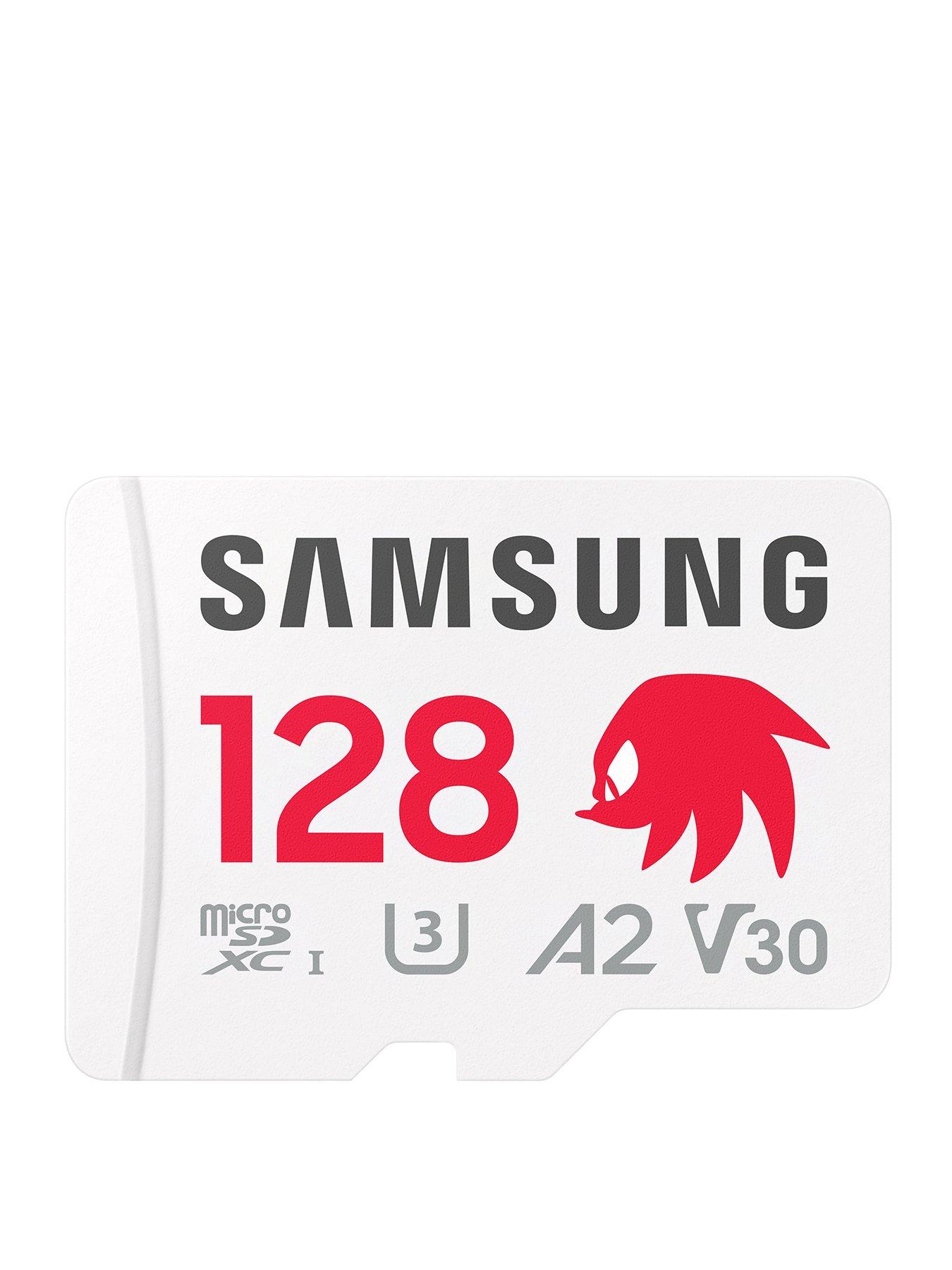  image of samsung-sonic-pro-plus-microsd-memory-card-with-adapter-128gb-microsdxc
