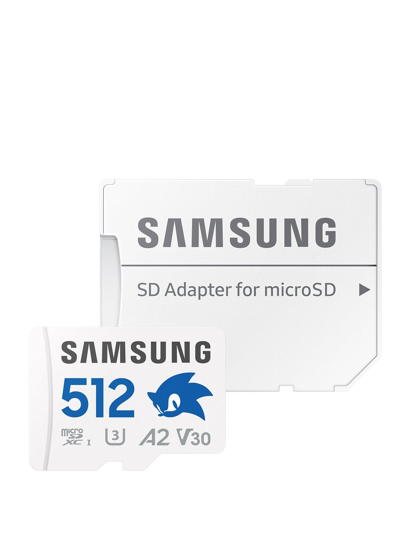  image of samsung-sonic-pro-plus-microsd-memory-card-with-adapter-512gb-microsdxc