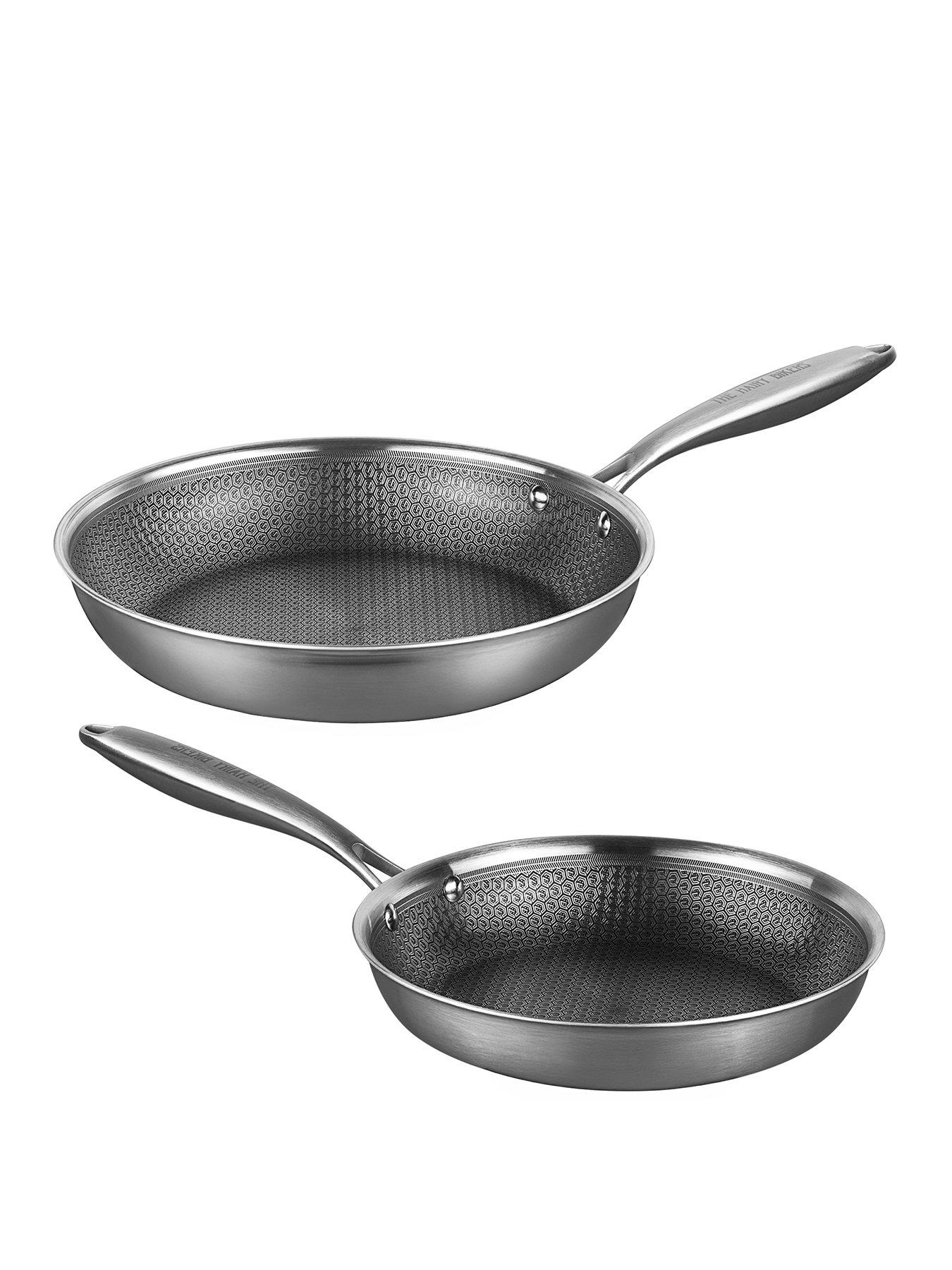  image of hairy-bikers-world-hex-guard-set-of-2-frying-pans